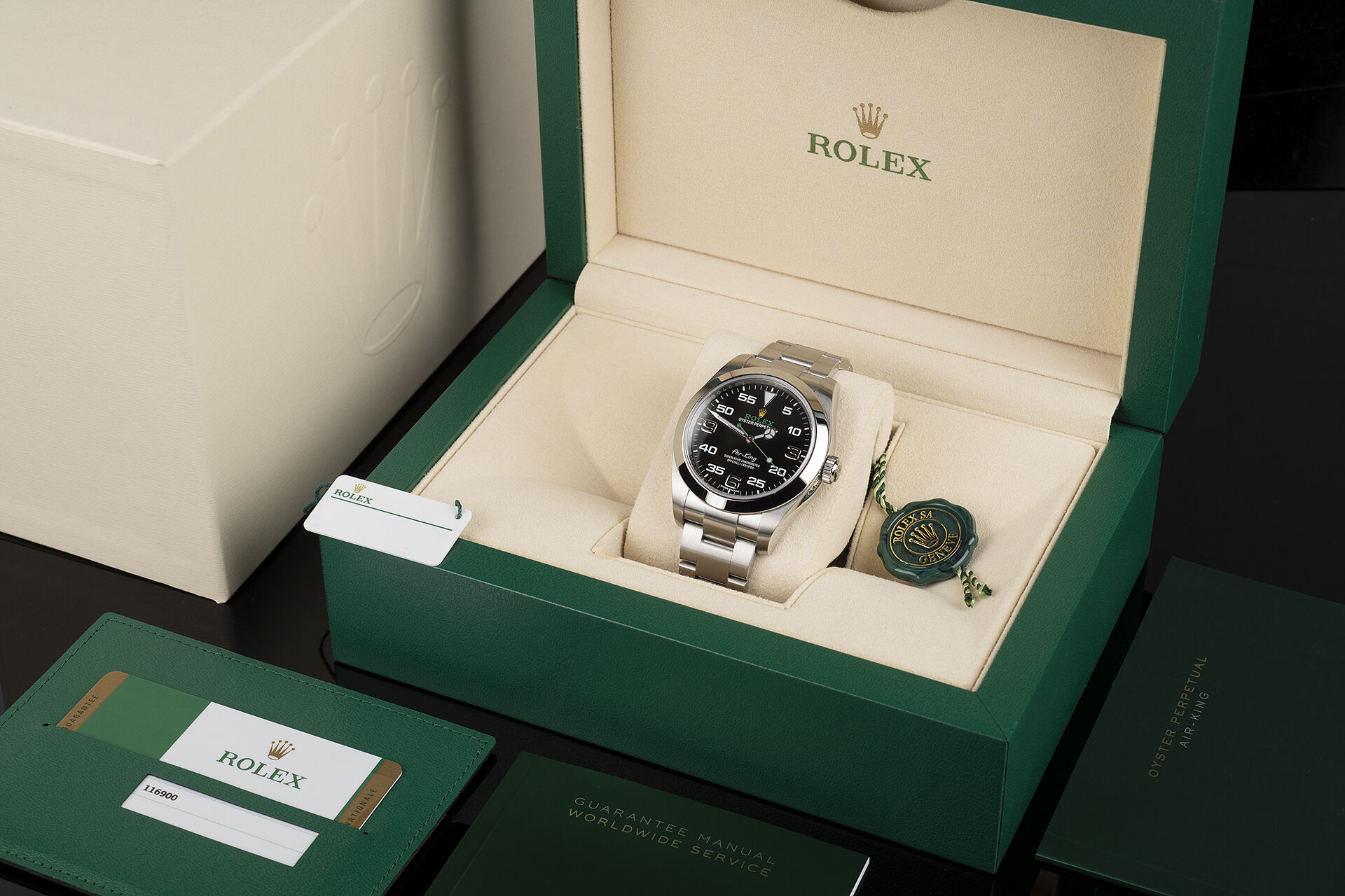 ref 116900 | Rolex Warranty to 2025 | Rolex Air-King