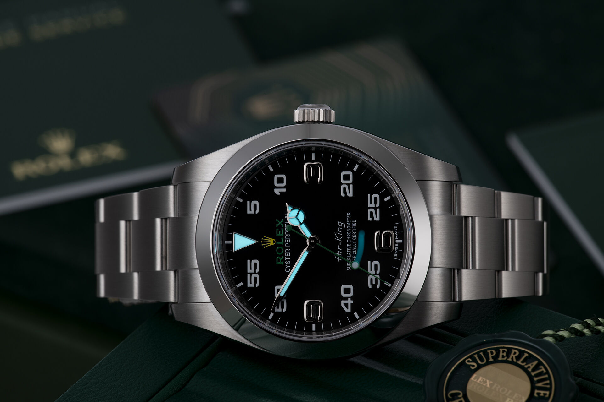 ref 116900 | Rolex Warranty to 2026 | Rolex Air-King