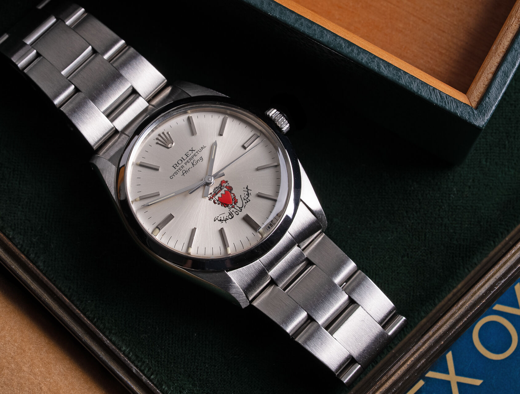 ref 5500 | Vintage - Crested Box | Rolex Air-King