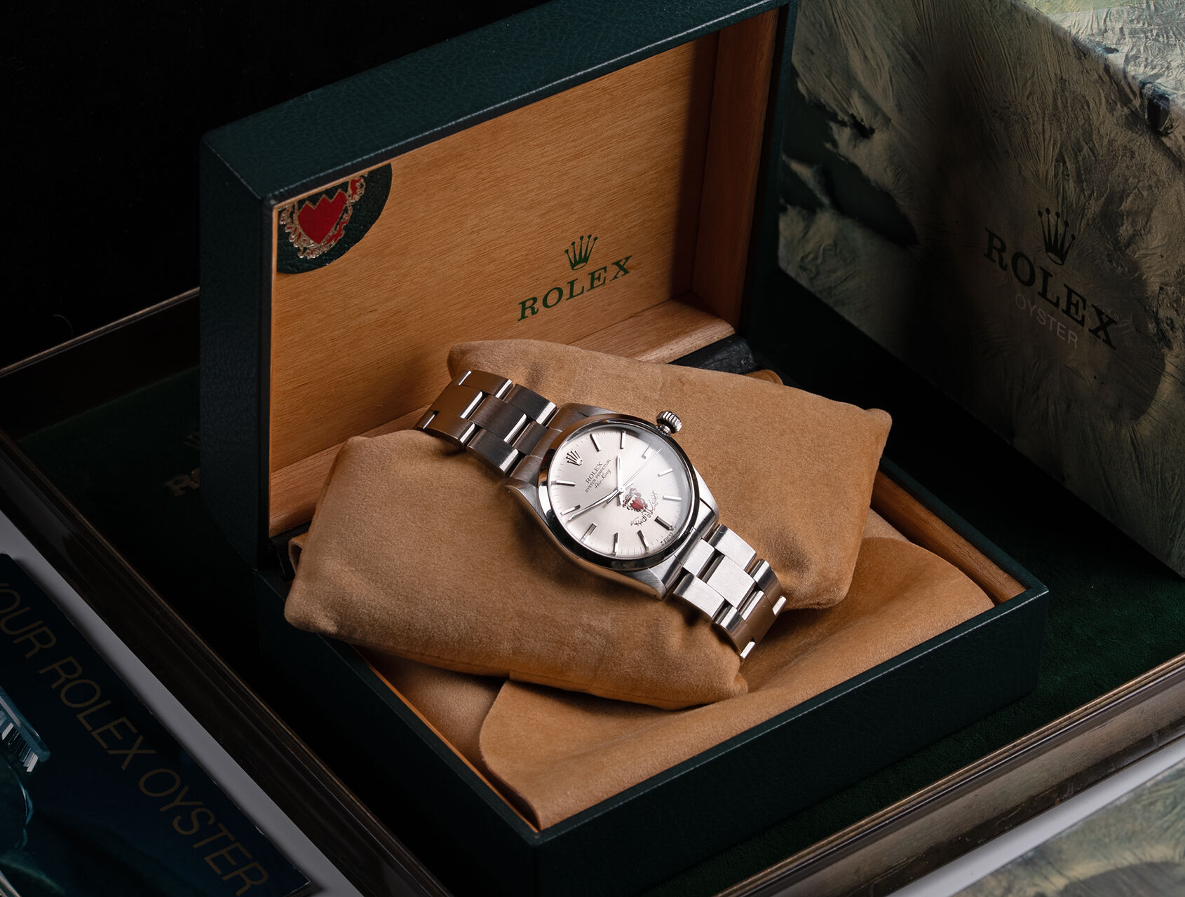 ref 5500 | Vintage - Crested Box | Rolex Air-King
