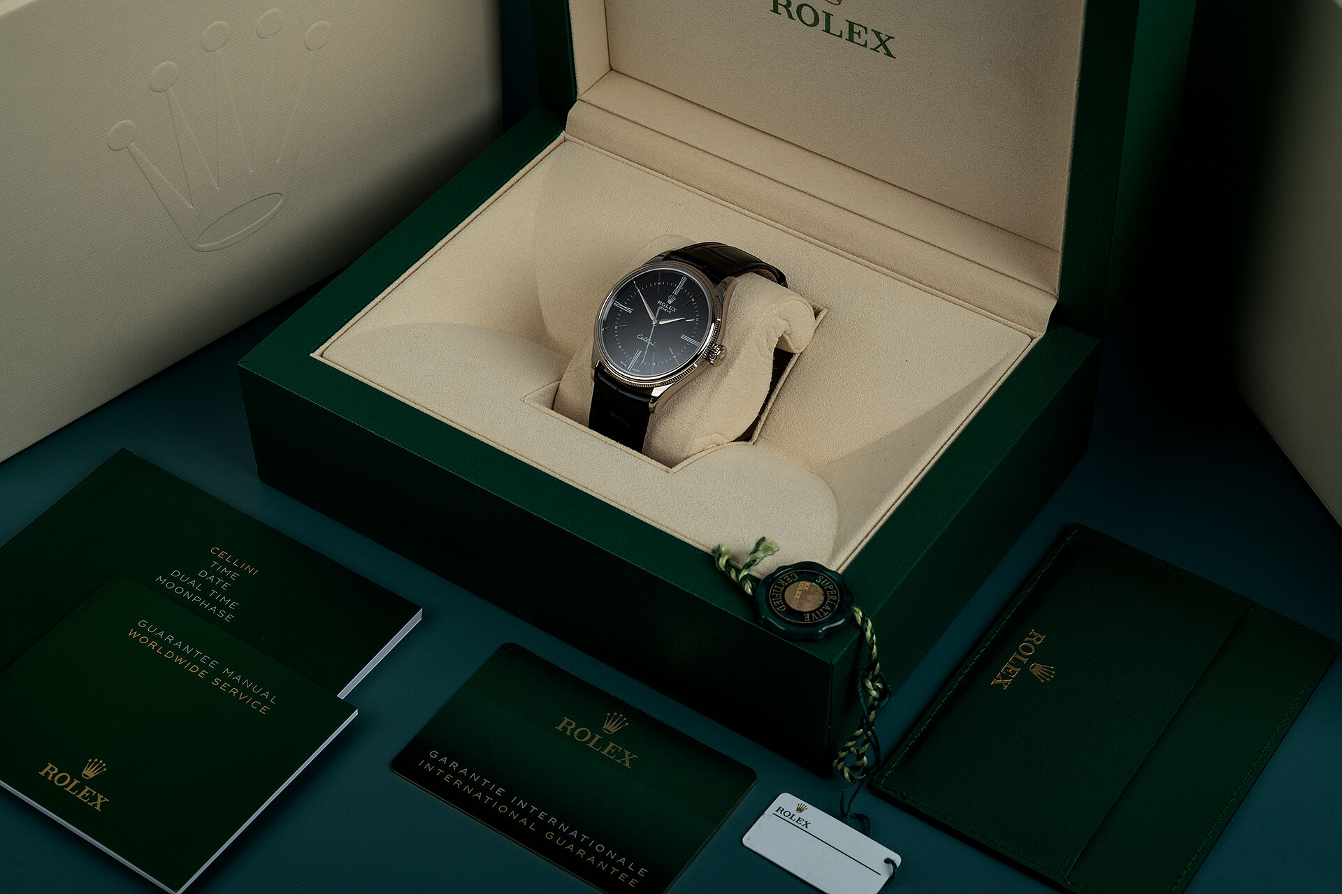 ref 50509 | 18ct White Gold | Rolex Cellini