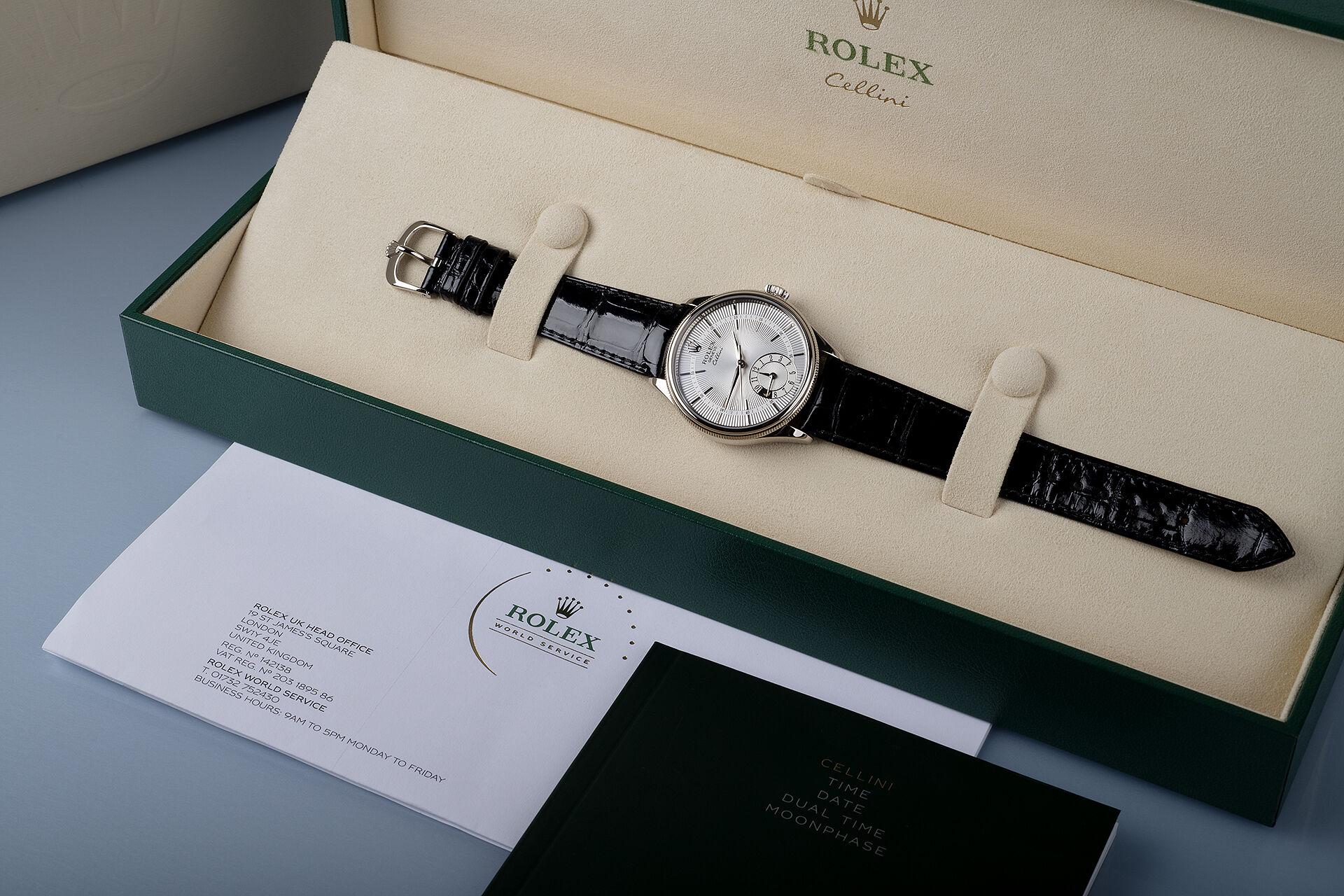 ref 50529 | 18ct White Gold  | Rolex Cellini