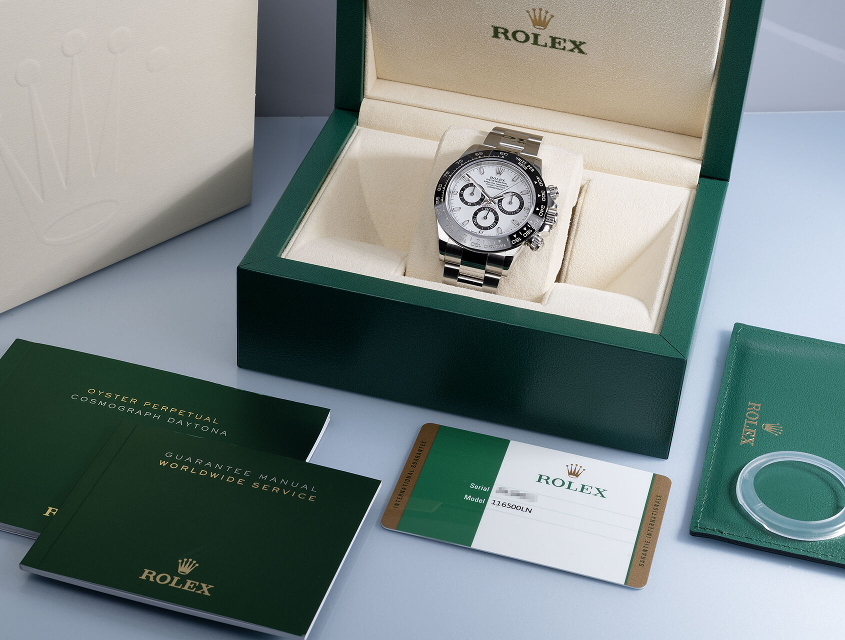 ref 116500LN | 116500LN - Box & Certificate | Rolex Cosmograph Daytona