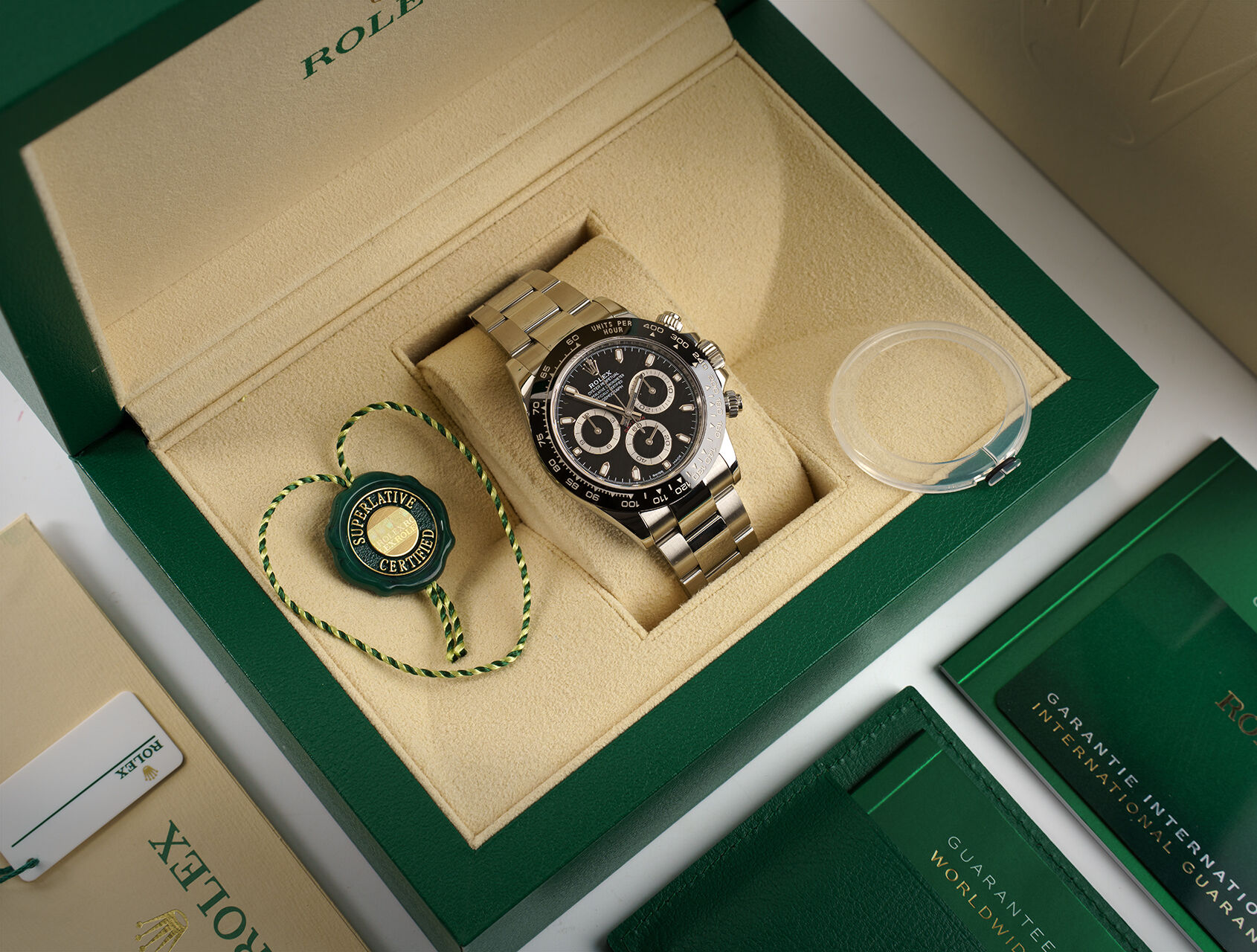 ref 116500LN | 116500LN - Box & Certificate | Rolex Cosmograph Daytona