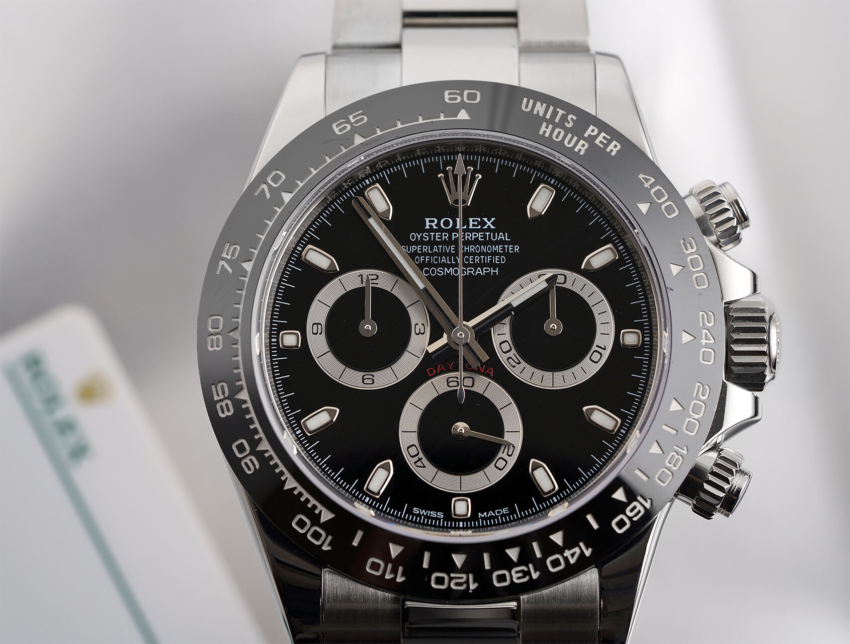 ref 116500LN | 116500LN - Box & Certificate | Rolex Cosmograph Daytona