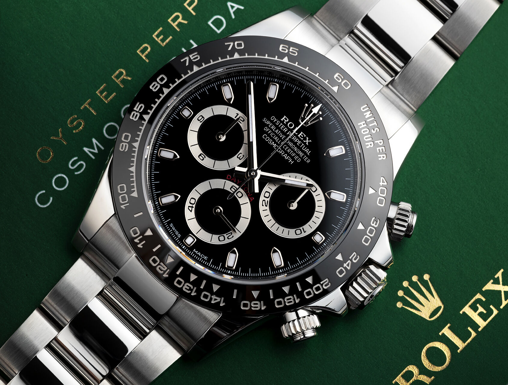 ref 116500LN | 116500LN - Discontinued | Rolex Cosmograph Daytona