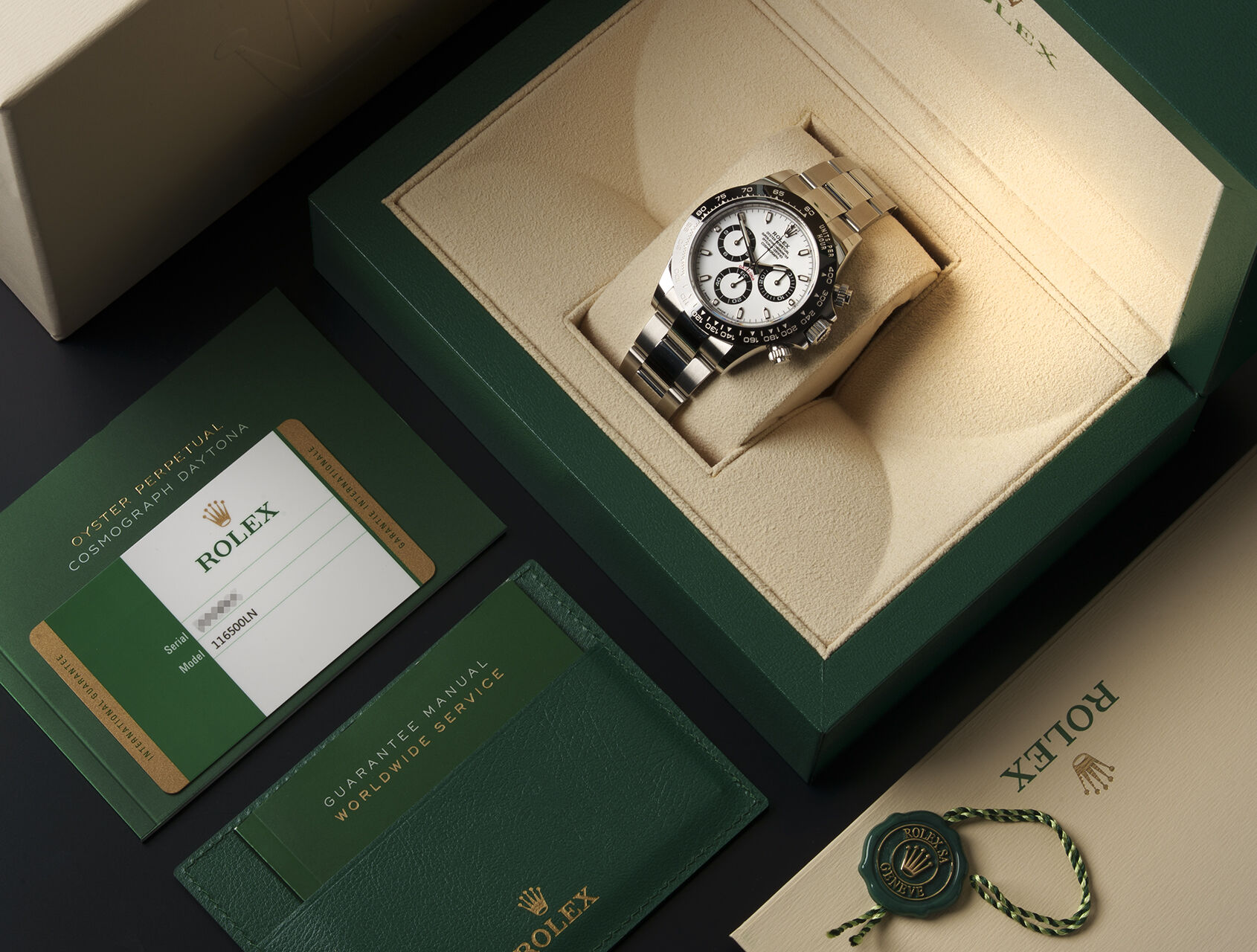 ref 116500LN | 116500LN - Panda | Rolex Cosmograph Daytona