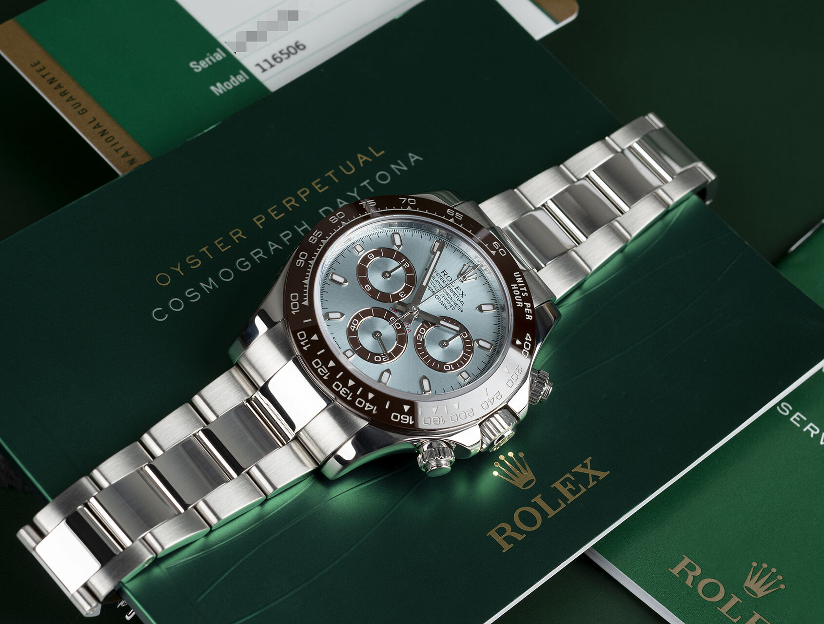 ref 116506 | 116506 - Box & Certificate | Rolex Cosmograph Daytona