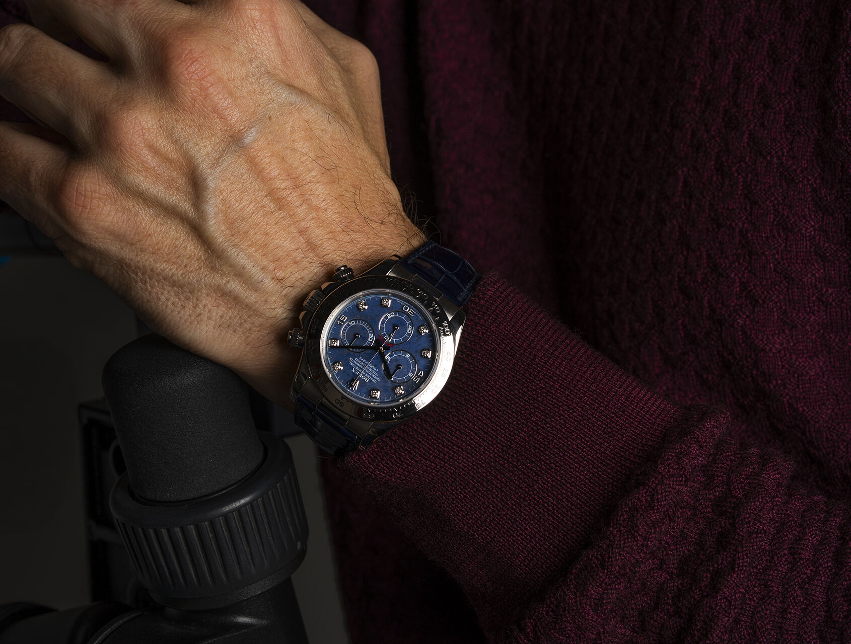 ref 116519 | - Sodalite Diamond Dial | Rolex Cosmograph Daytona