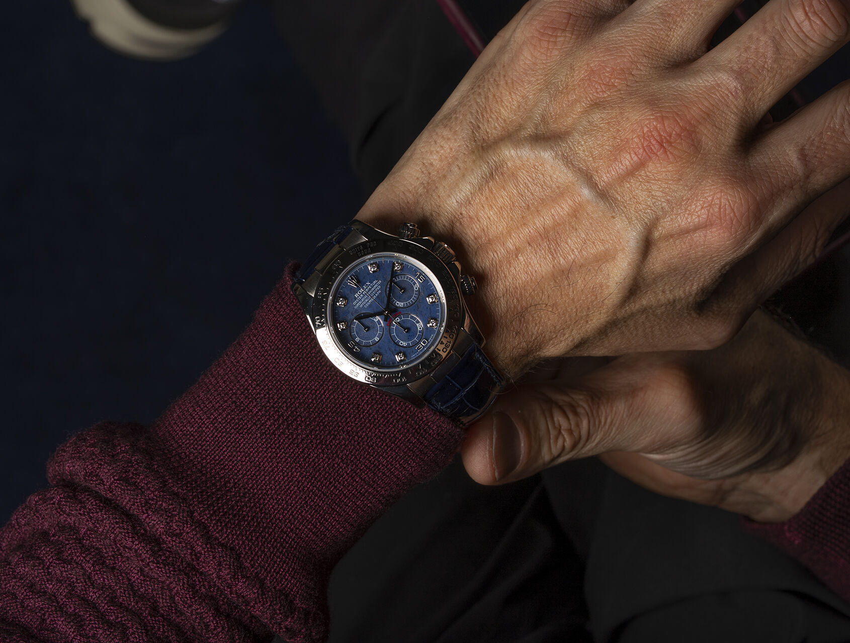 ref 116519 | - Sodalite Diamond Dial | Rolex Cosmograph Daytona