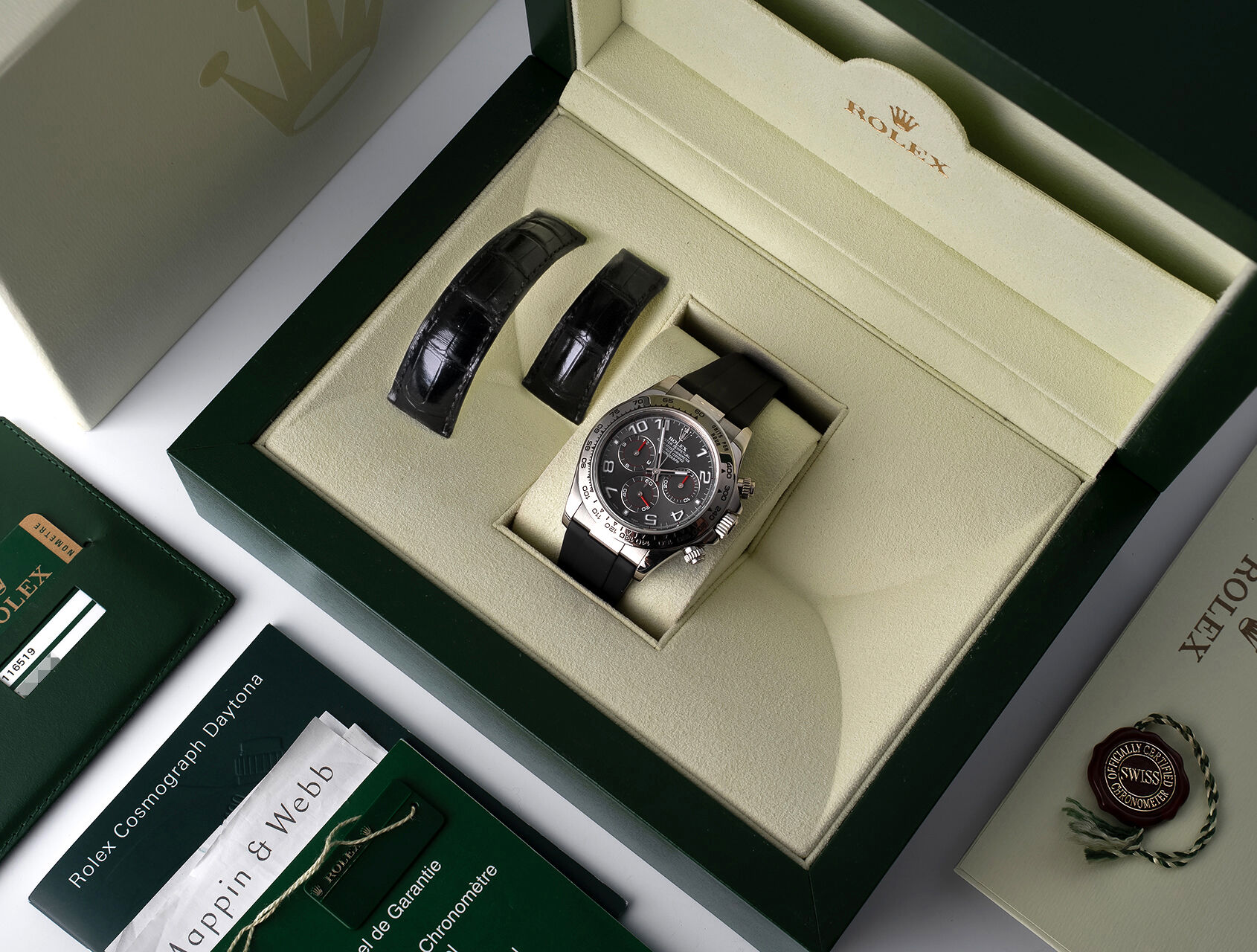 ref 116519 | 116519 - White Gold  | Rolex Cosmograph Daytona