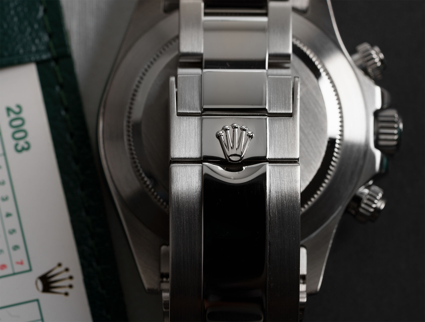 ref 116520 | 116520 - Box & Certificate | Rolex Cosmograph Daytona