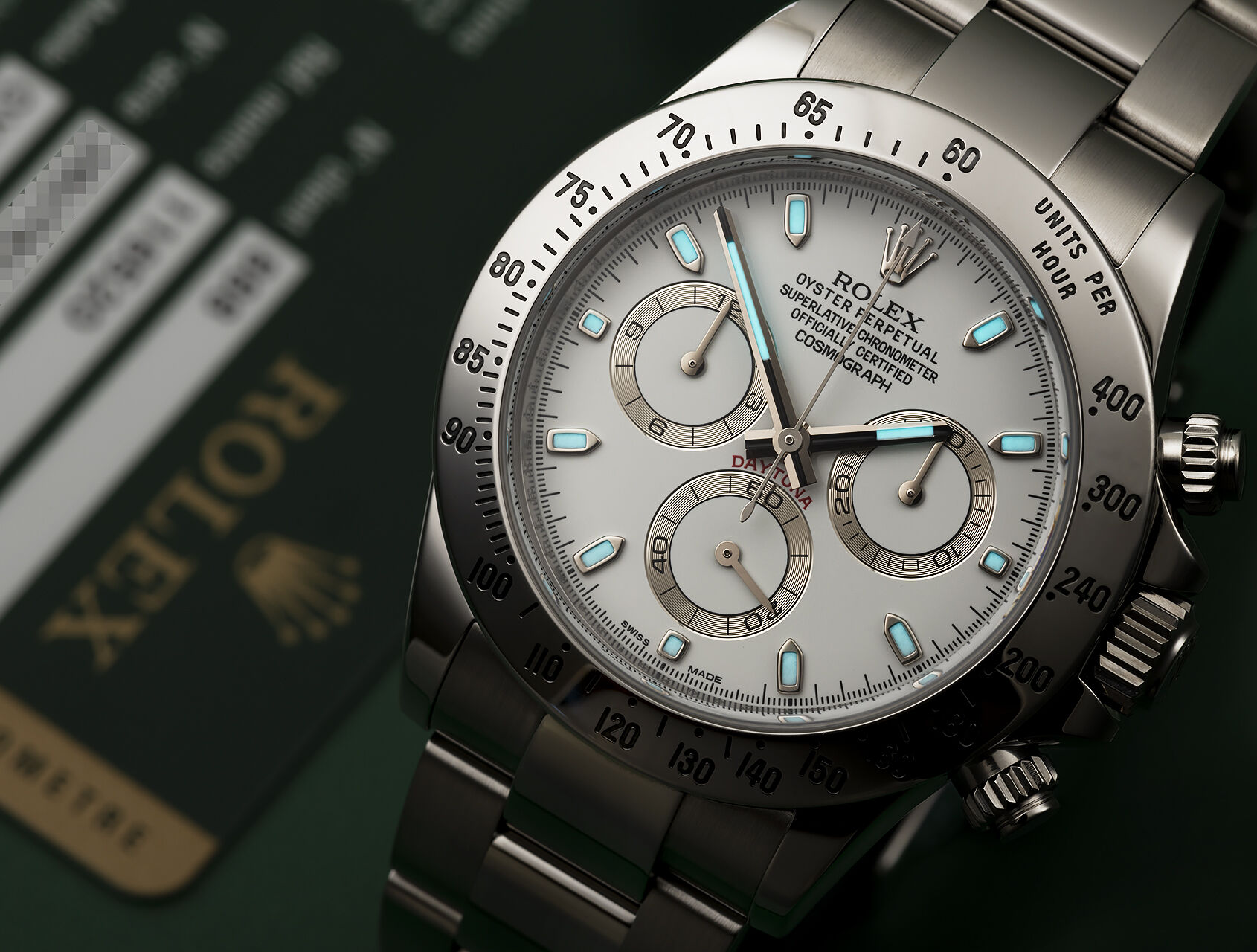 ref 116520 | 116520 - Chromalight | Rolex Cosmograph Daytona