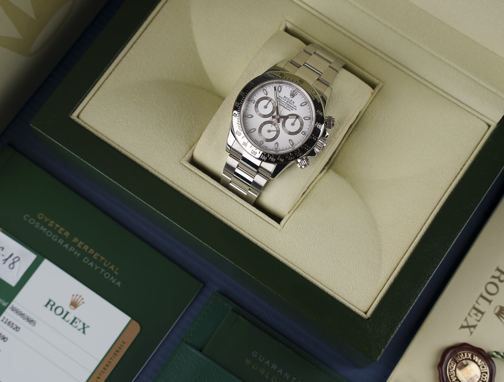 ref 116520 | 116520 - Chromalight | Rolex Cosmograph Daytona