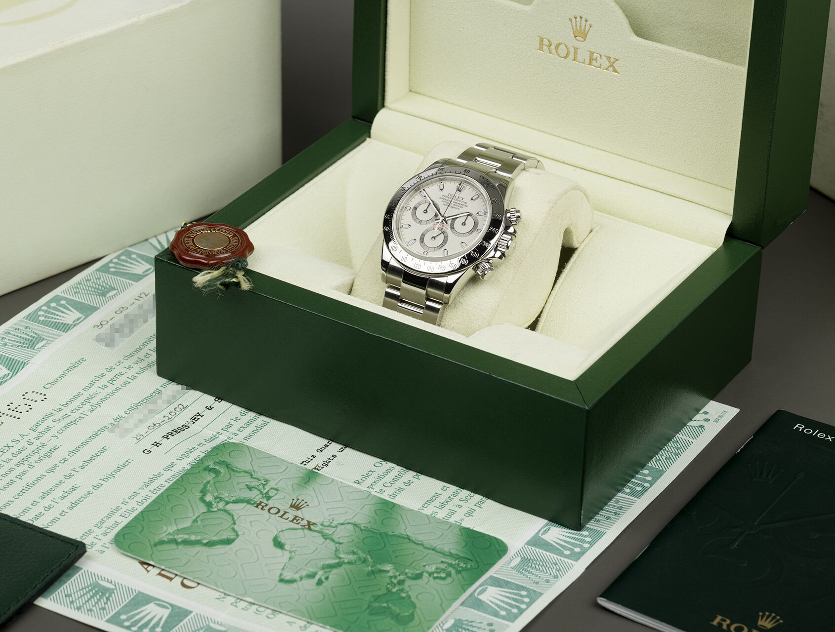 ref 116520 | 116520 - P Serial Thin hands | Rolex Cosmograph Daytona