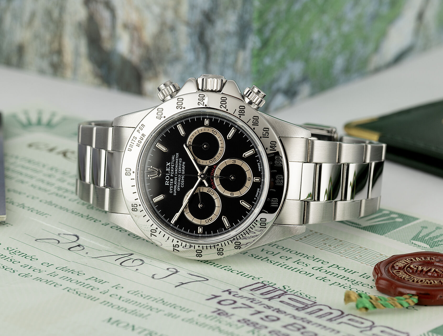 ref 16520 | 16520 - T Serial 'Punched Papers' | Rolex Cosmograph Daytona