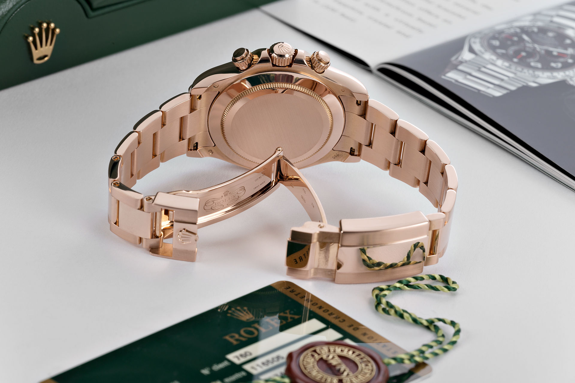 ref 116505 | 18ct Everose Gold 'Full Set' | Rolex Cosmograph Daytona