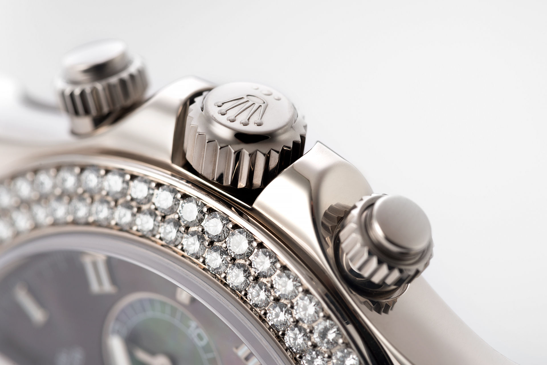 ref 116589RBR | 18ct White Gold 'Diamond Bezel' | Rolex Cosmograph Daytona