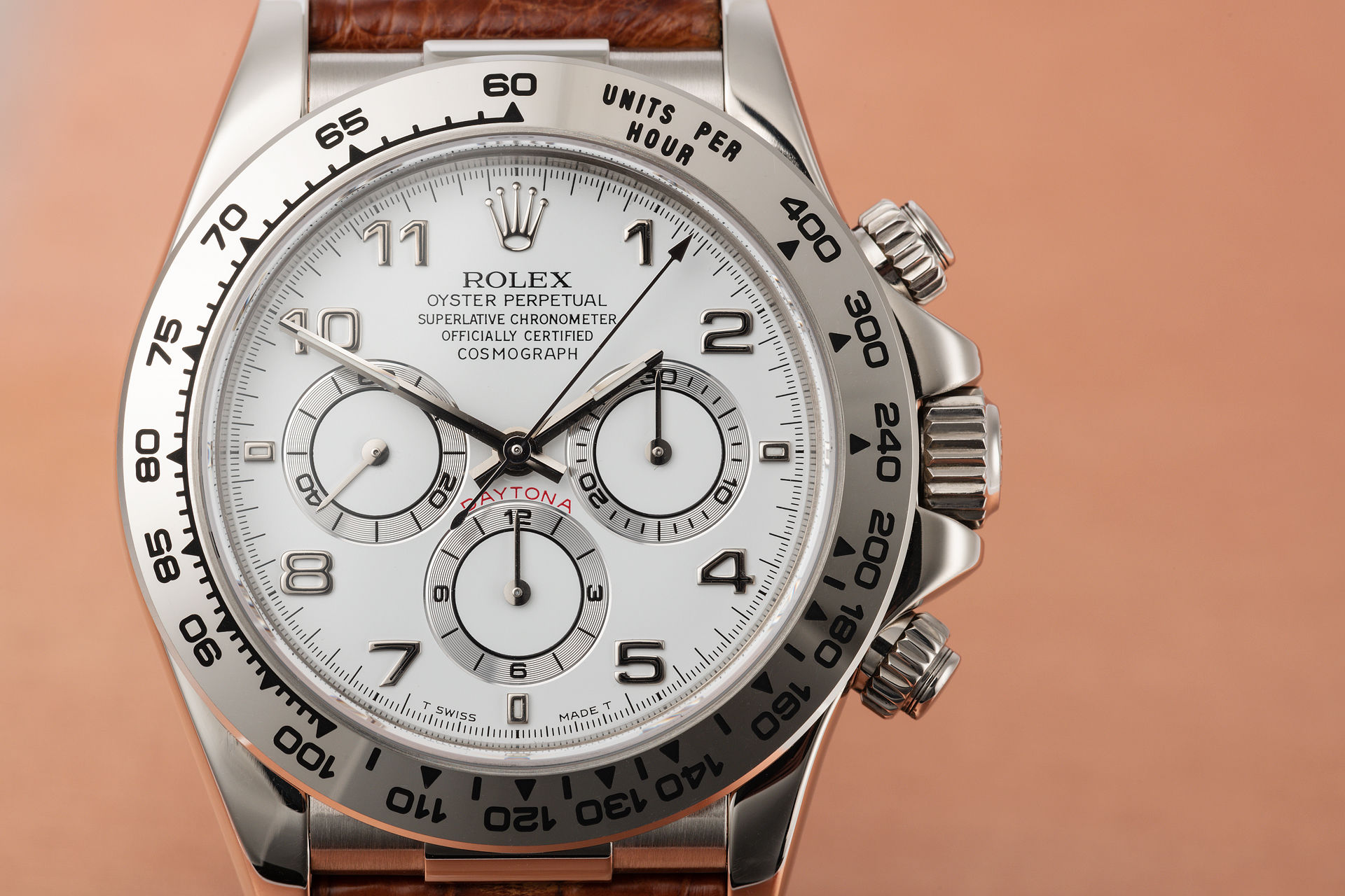 ref 16519 | 18ct White Gold 'Zenith' | Rolex Cosmograph Daytona