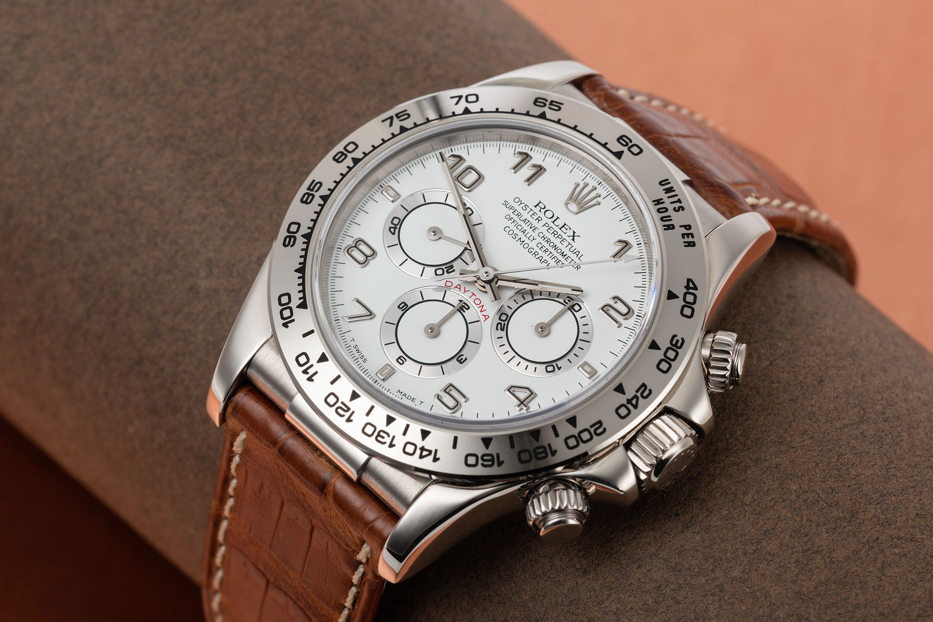 ref 16519 | 18ct White Gold 'Zenith' | Rolex Cosmograph Daytona