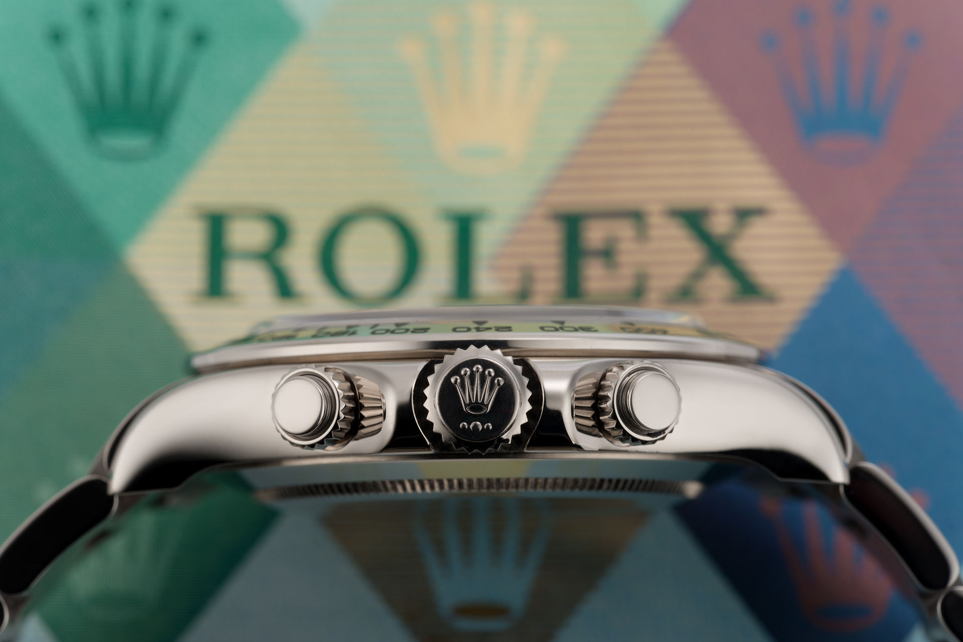 ref 116509 | '3 Colour Panda' Box and Papers | Rolex Cosmograph Daytona