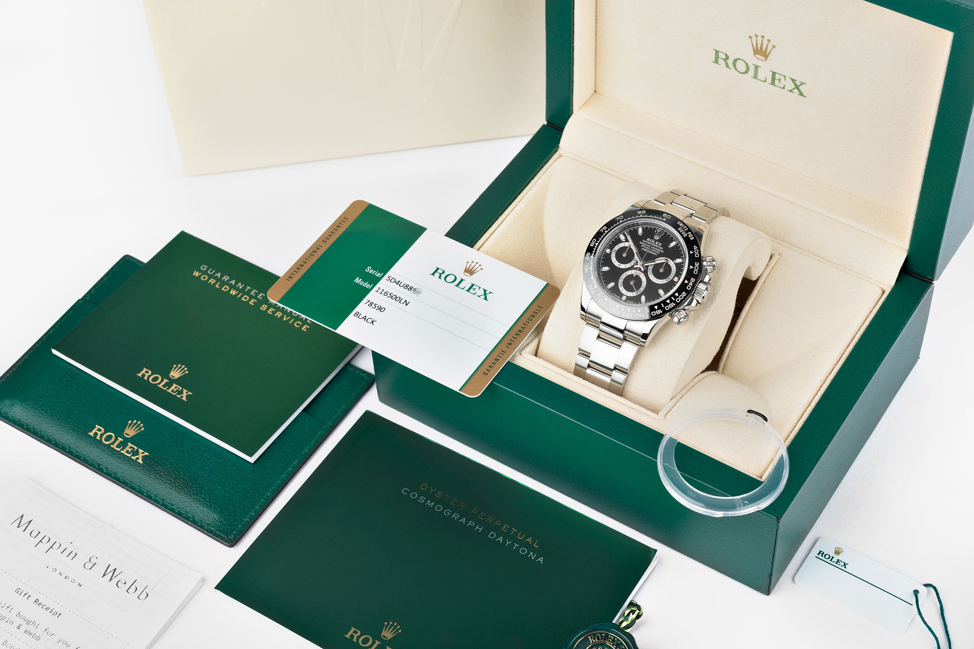 ref 116500LN | '5 Year Rolex Warranty' | Rolex Cosmograph Daytona