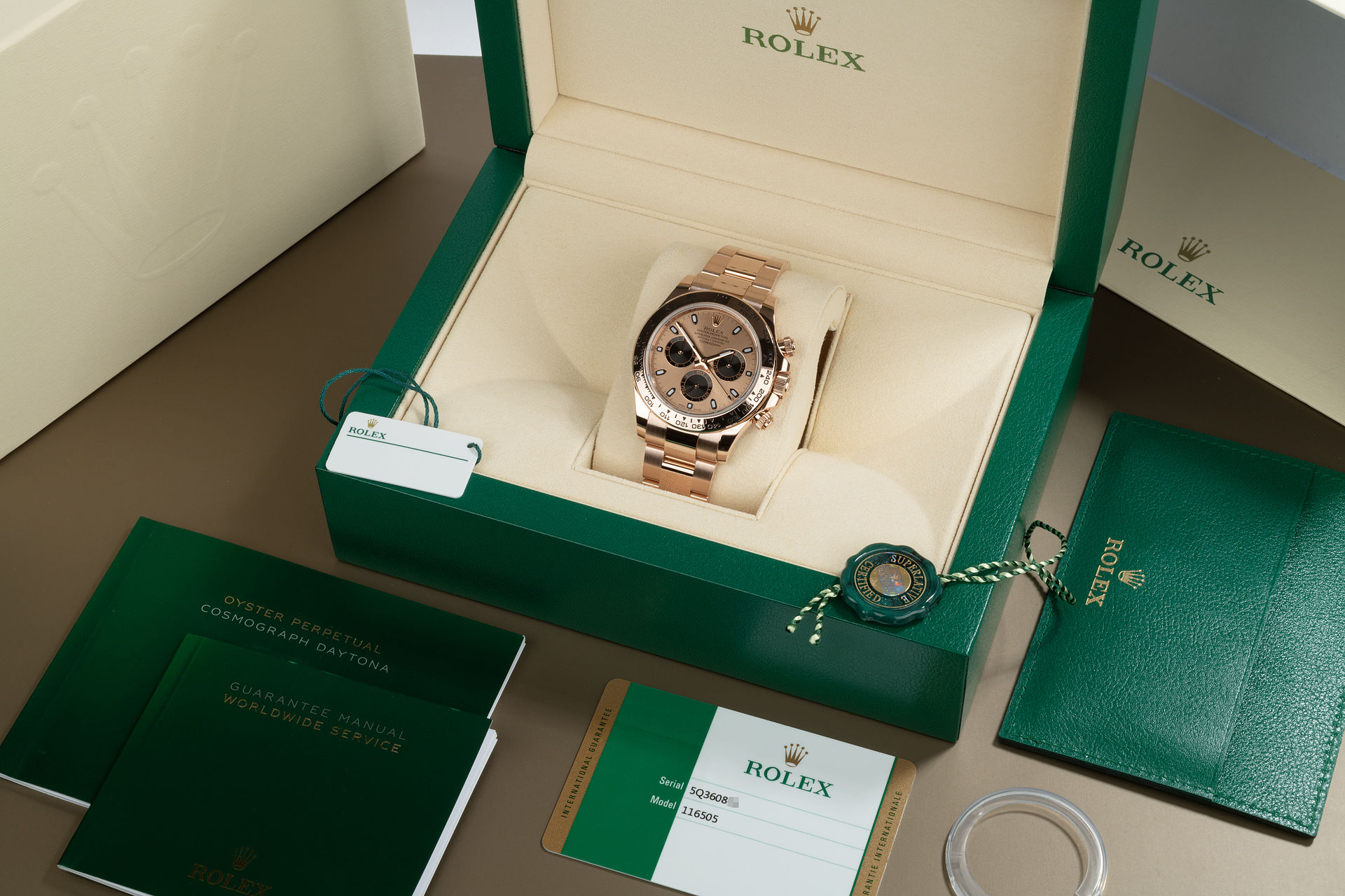 "5 Year Rolex Warranty" | ref 116505 | Rolex Cosmograph Daytona