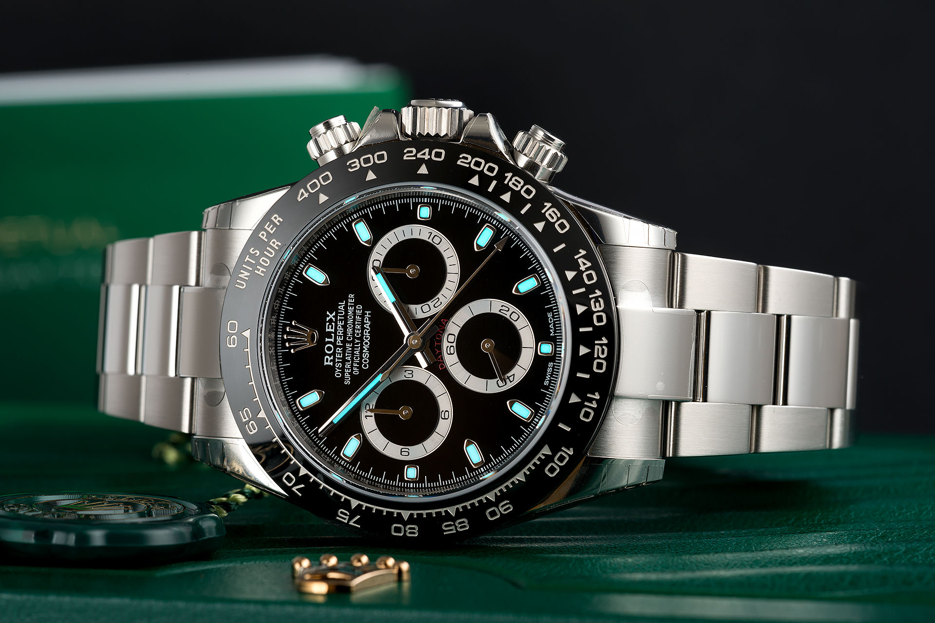 ref 116500LN | 5 Year Warranty 'Cerachrom Bezel' | Rolex Cosmograph Daytona