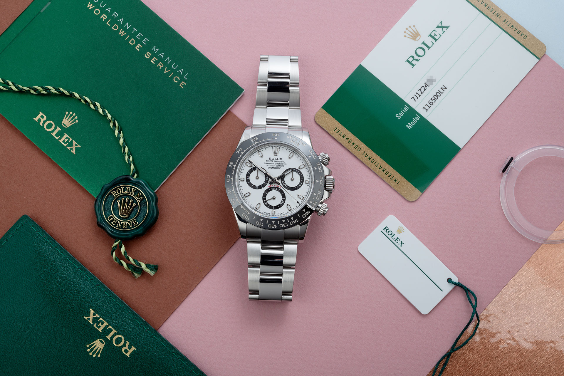 ref 116500LN | 5 Year Warranty 'Full Set' | Rolex Cosmograph Daytona