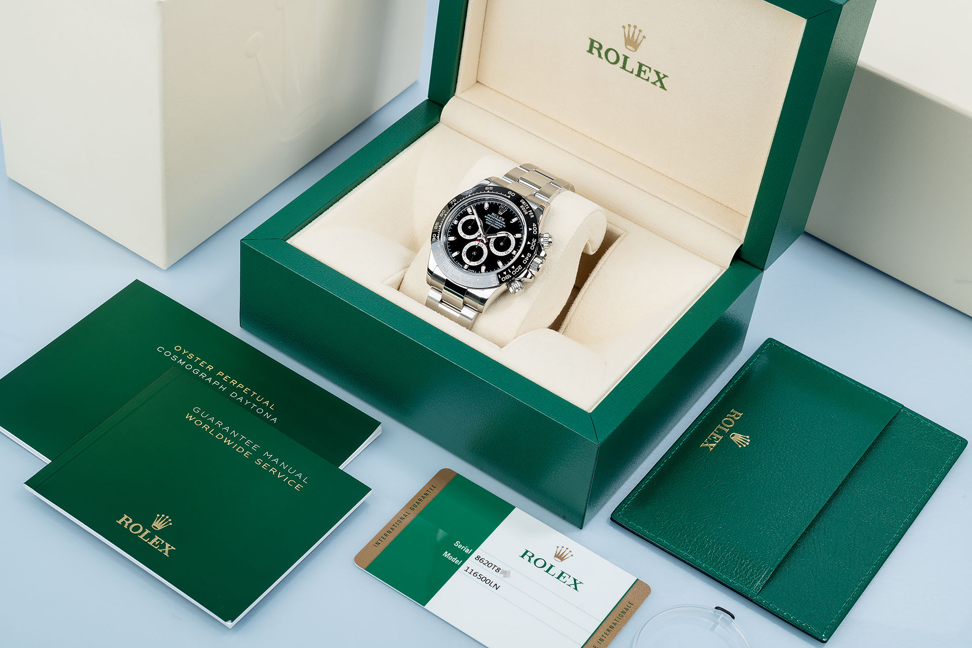 ref 116500LN | 'Cerachrom' 5 Year Warranty | Rolex Cosmograph Daytona