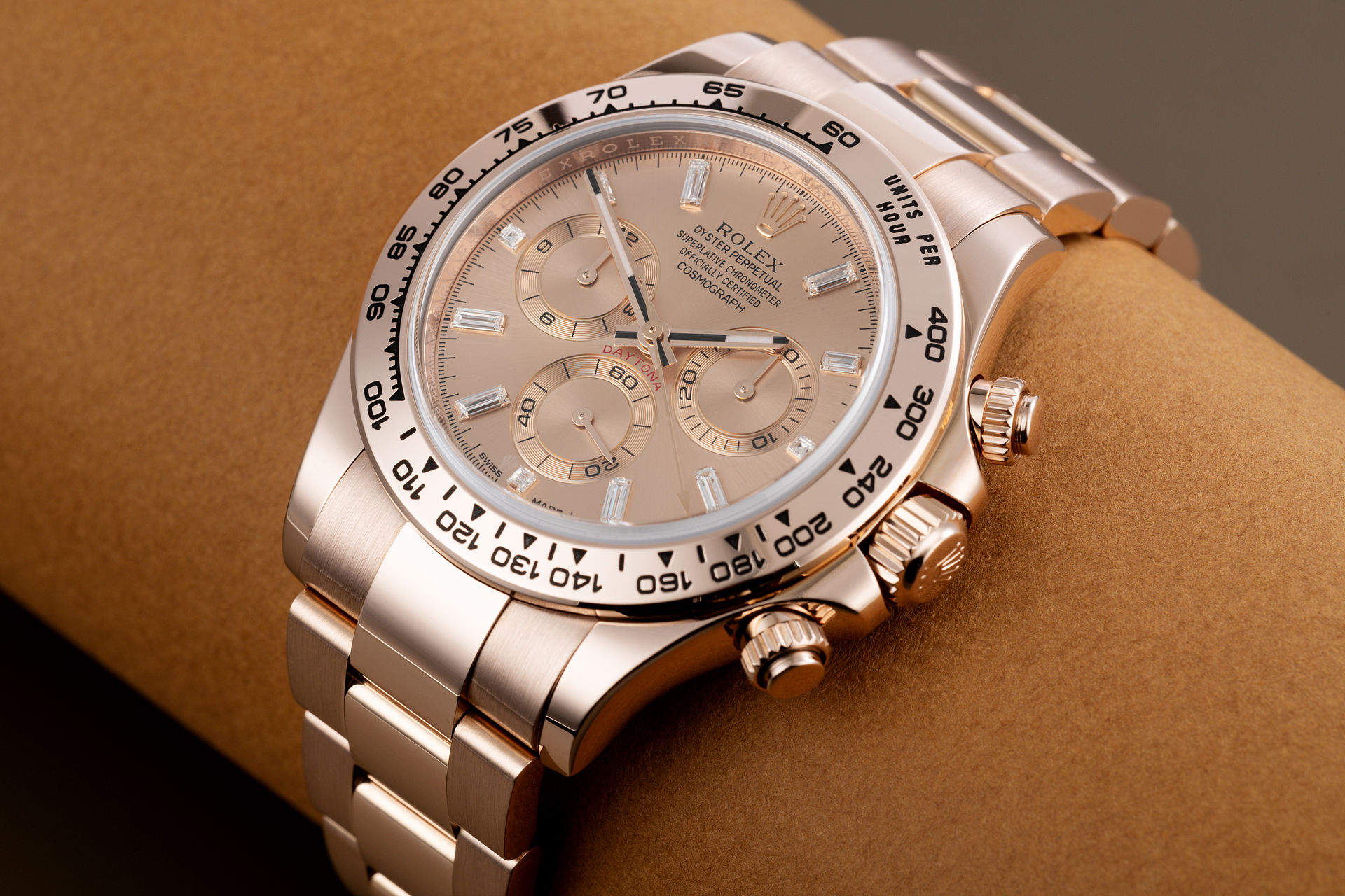 ref 116505 | 'Baguette Diamond Dial' | Rolex Cosmograph Daytona