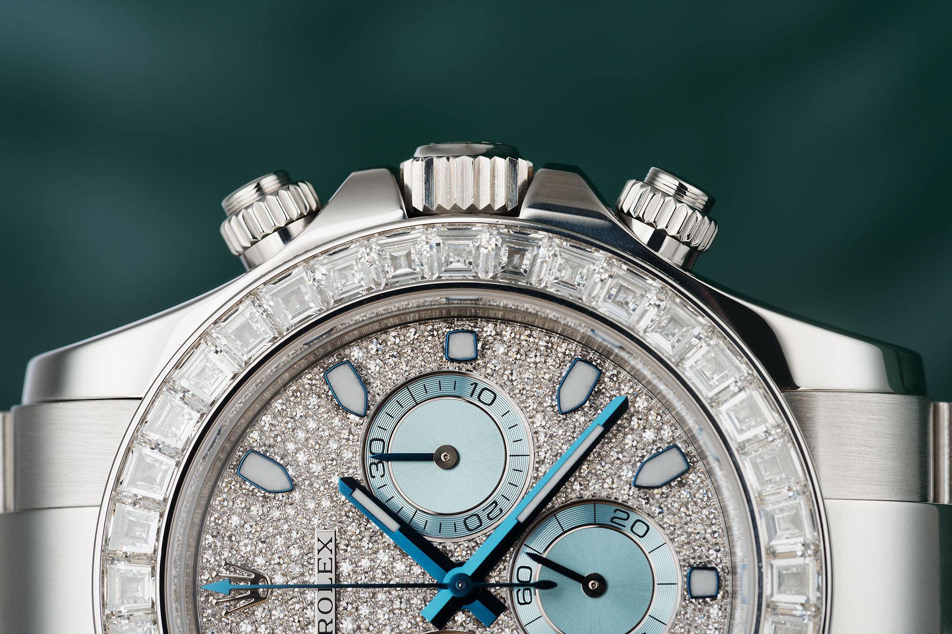 ref 116576TBR | Baguette Diamond 'Full Set' | Rolex Cosmograph Daytona