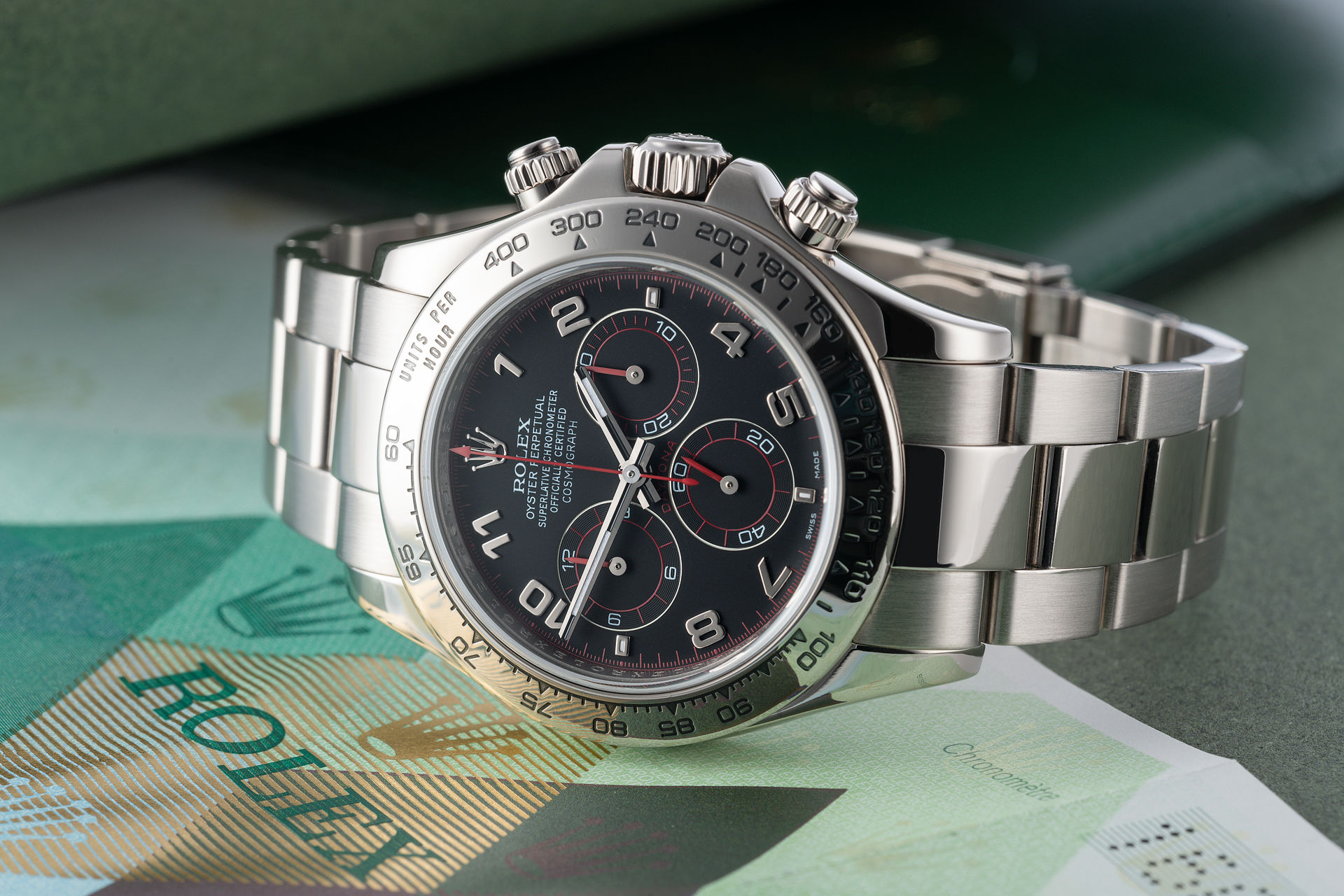 ref 116509 | 'Box & Certificate' Racing Dial | Rolex Cosmograph Daytona