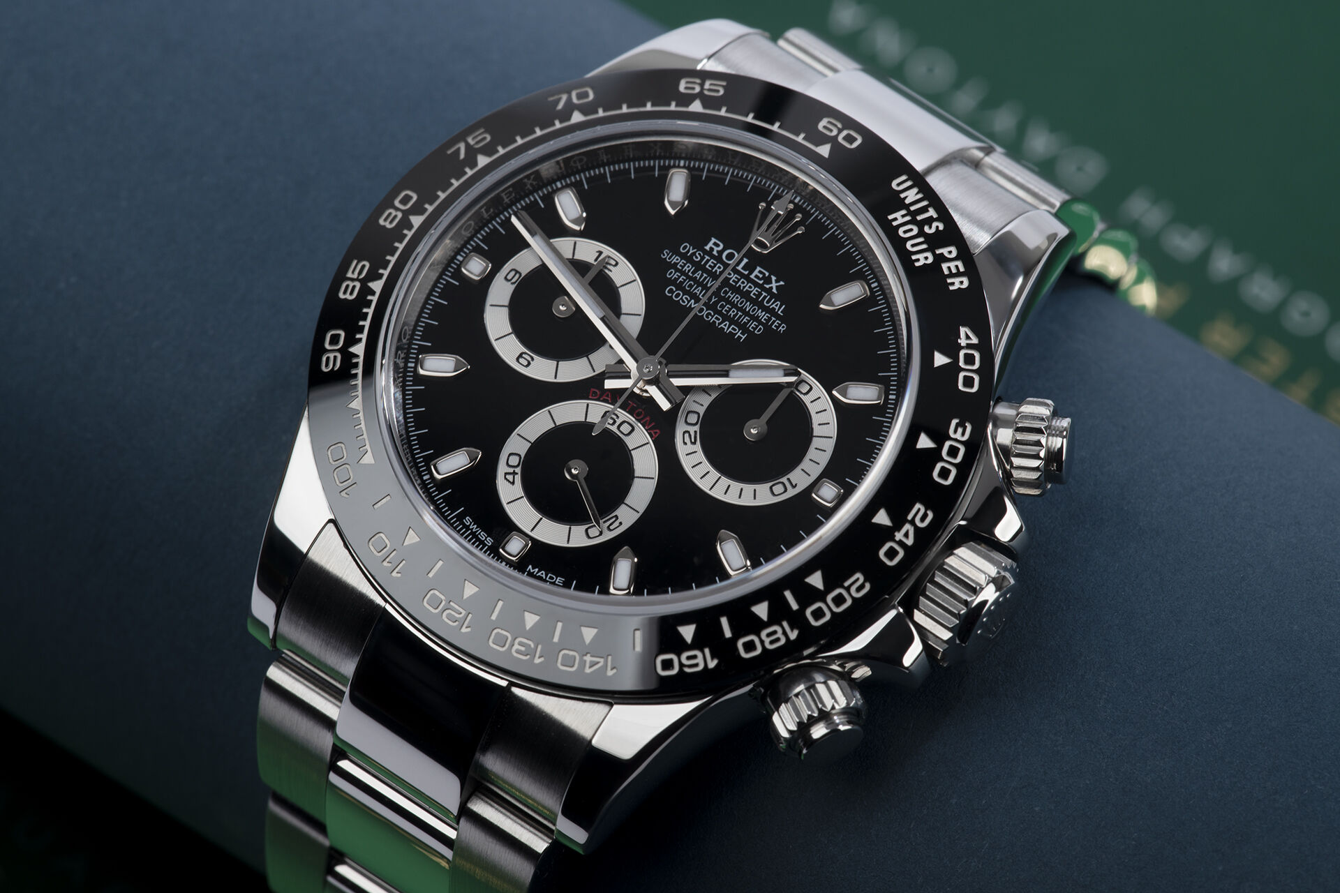 ref 116500LN | Box & Certificate | Rolex Cosmograph Daytona