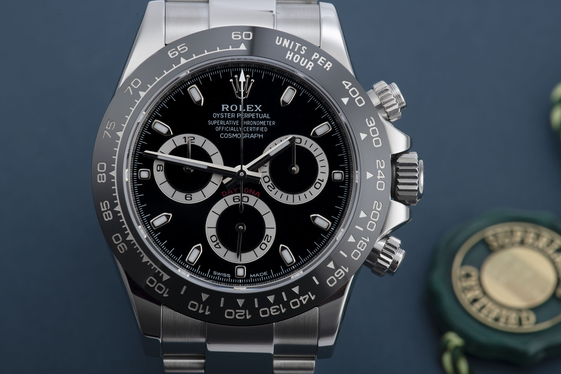 ref 116500LN | Box & Certificate | Rolex Cosmograph Daytona