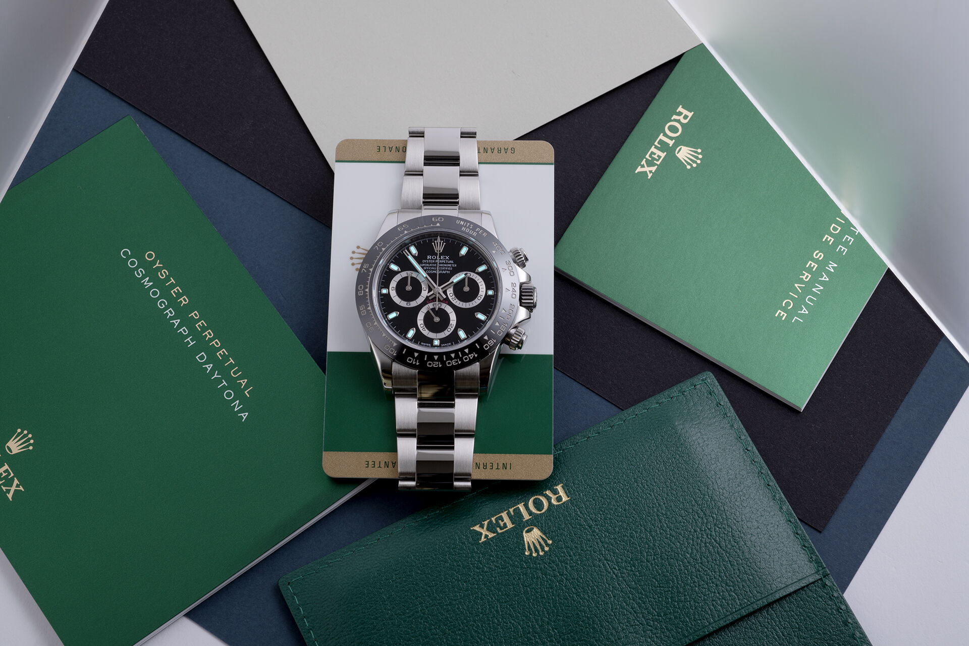 ref 116500LN | Box & Certificate | Rolex Cosmograph Daytona