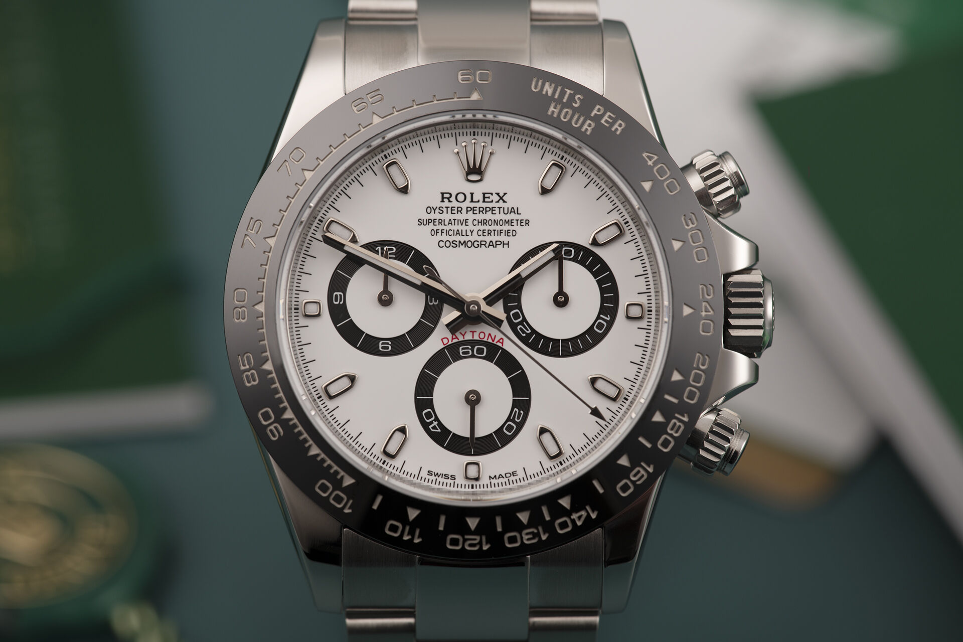 ref 116500LN | Box & Certificate | Rolex Cosmograph Daytona