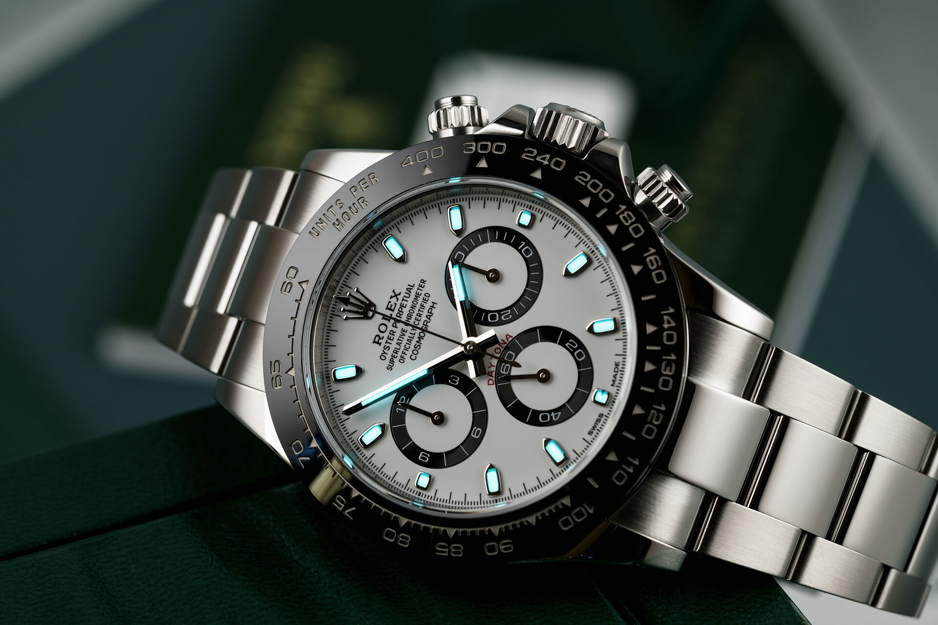 ref 116500LN | Box & Certificate | Rolex Cosmograph Daytona