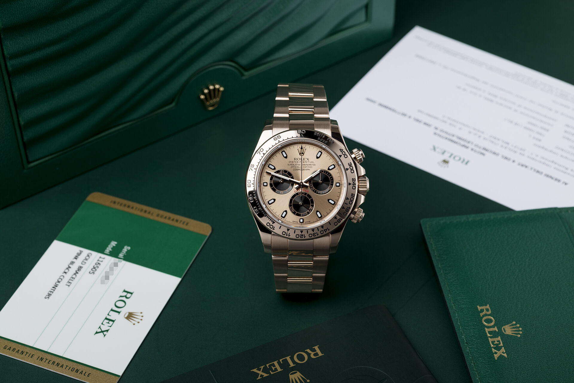 ref 116505 | Everose Gold  | Rolex Cosmograph Daytona