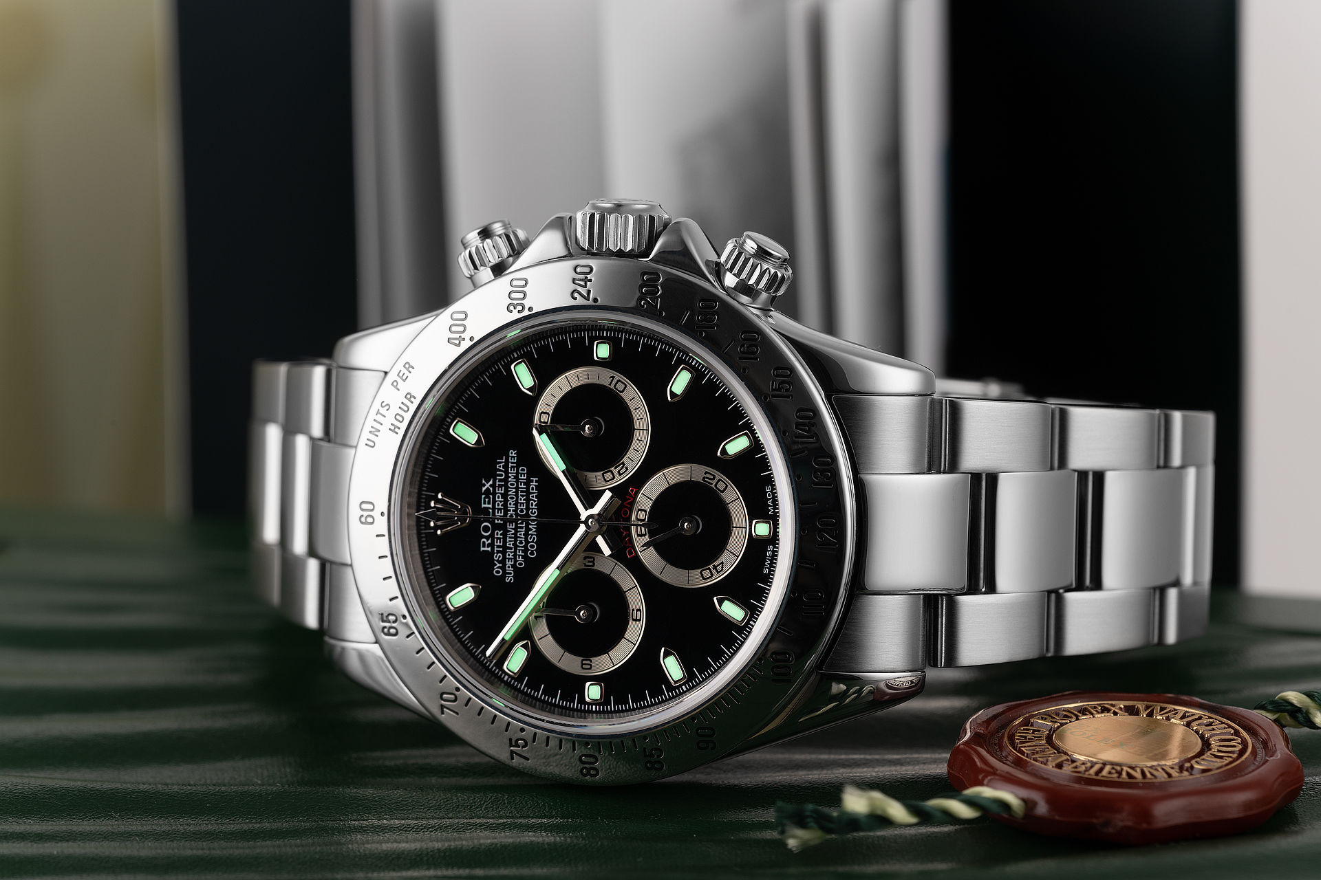 Box & Certificate  | ref 116520 | Rolex Cosmograph Daytona