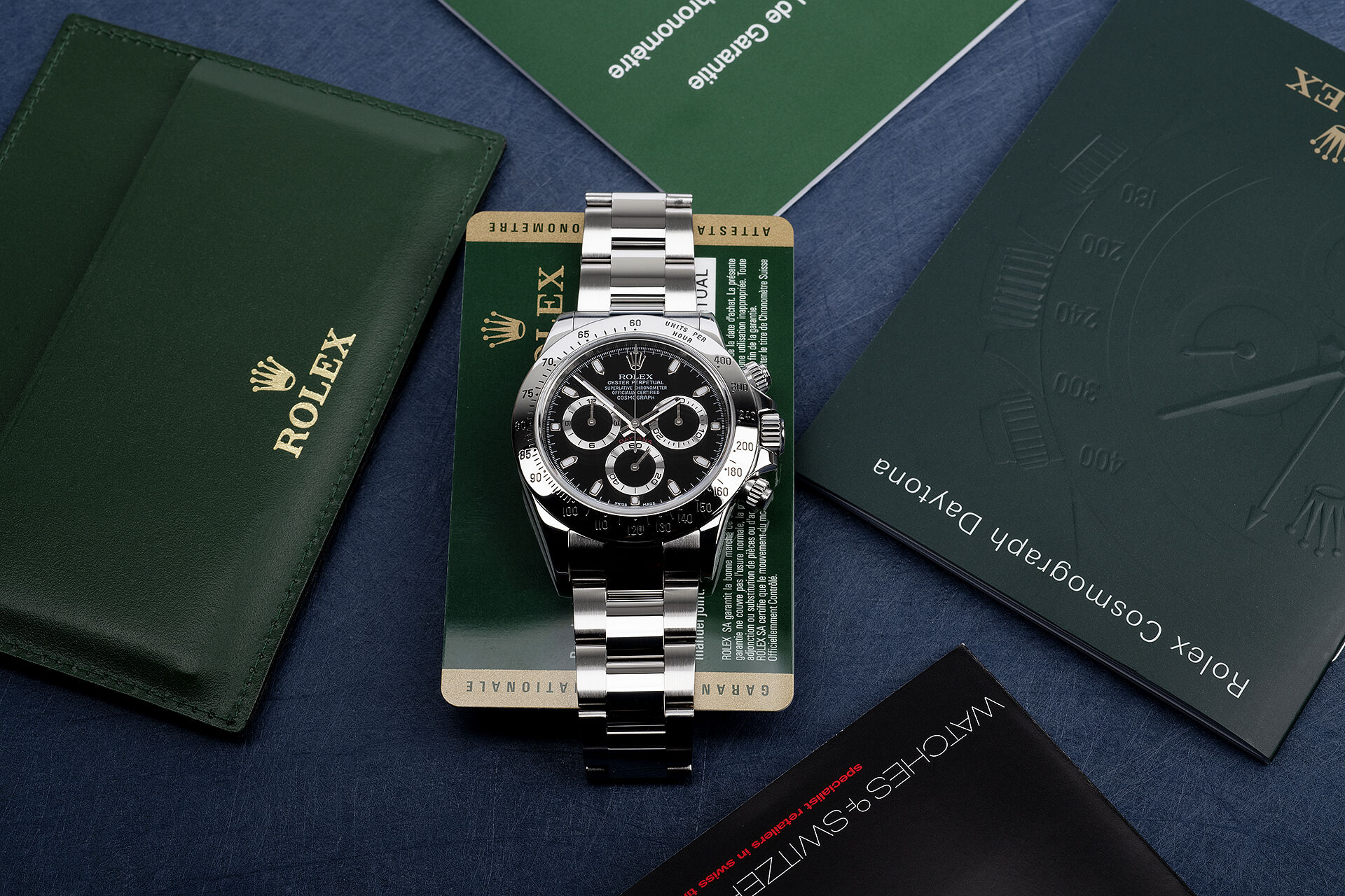 ref 116520 | Box & Certificate | Rolex Cosmograph Daytona