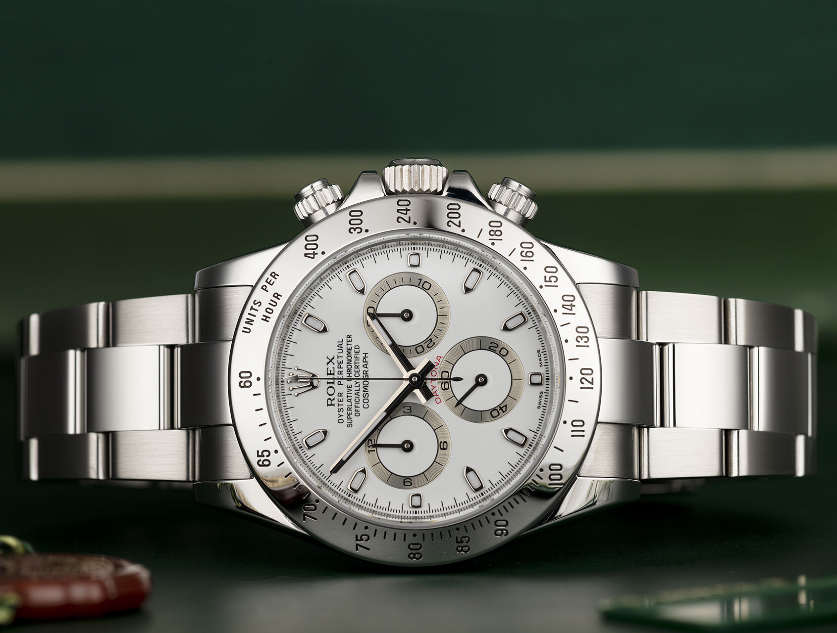 ref 116520 | Box & Certificate | Rolex Cosmograph Daytona