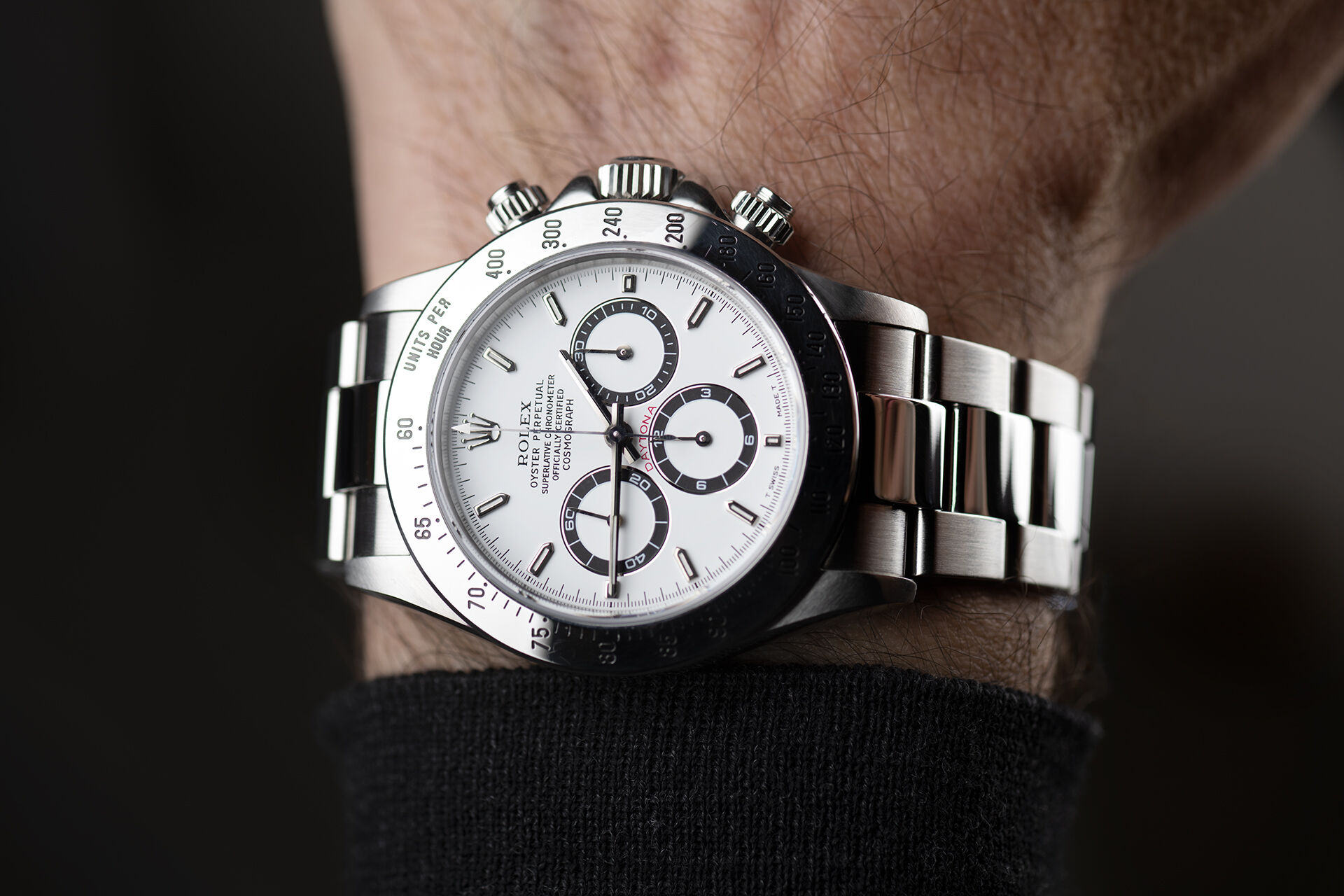 ref 16520 | 'Straight 6 Dial' | Rolex Cosmograph Daytona