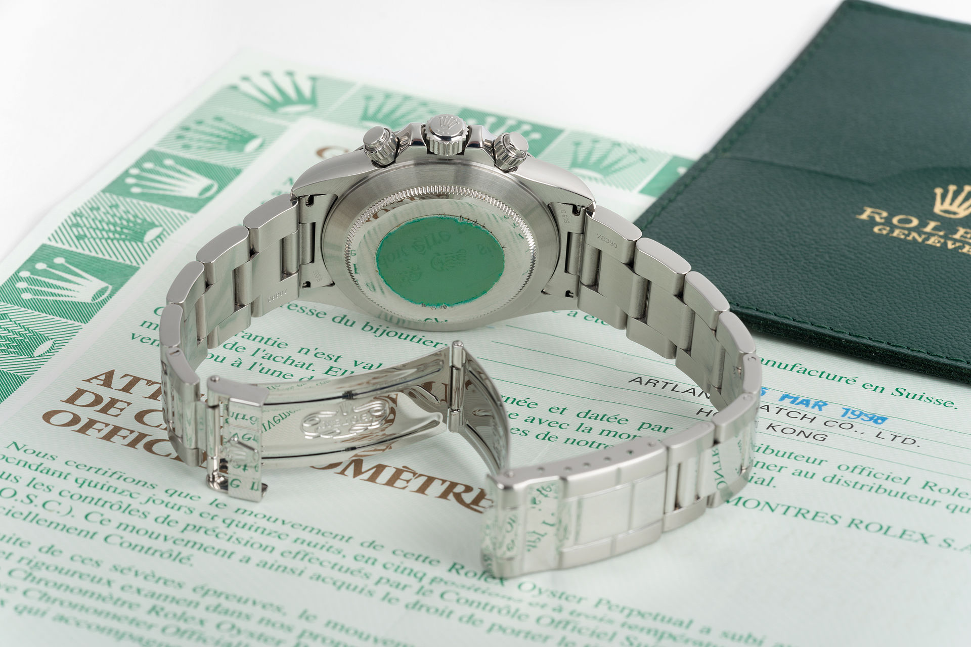 ref 16520 | Box & Papers 'Final Tritium' | Rolex Cosmograph Daytona
