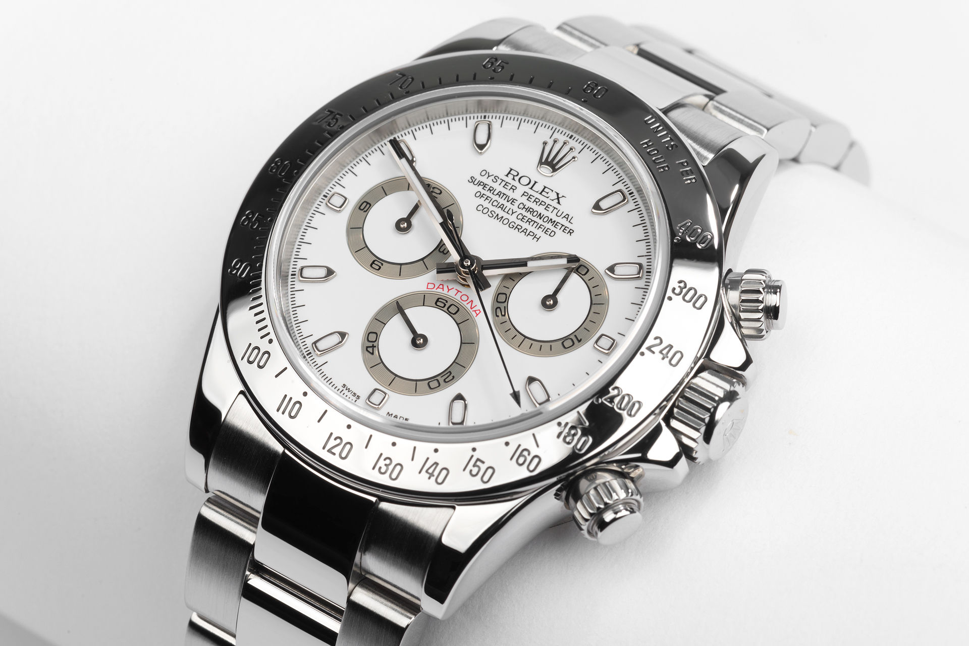 ref 116520 | Box, Certificate & Service History | Rolex Cosmograph Daytona