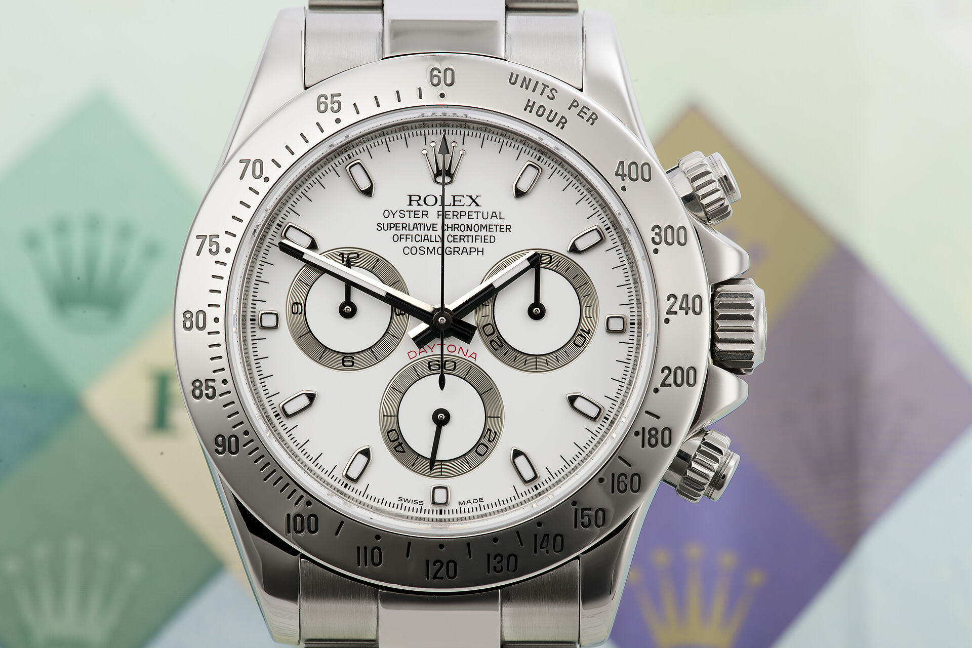 ref 116520 | Box and Certificate | Rolex Cosmograph Daytona