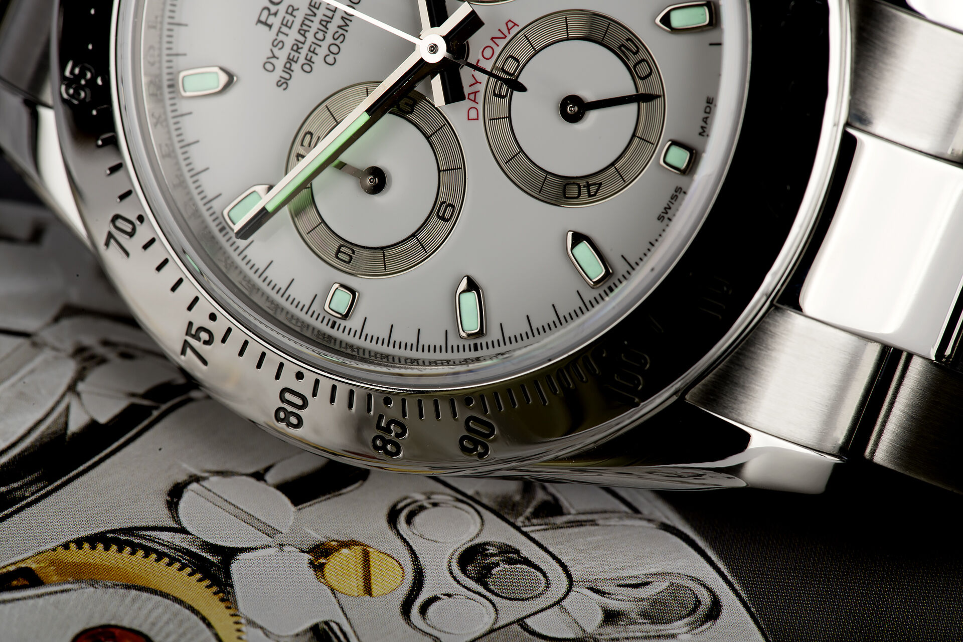 ref 116520 | Box and Certificate | Rolex Cosmograph Daytona