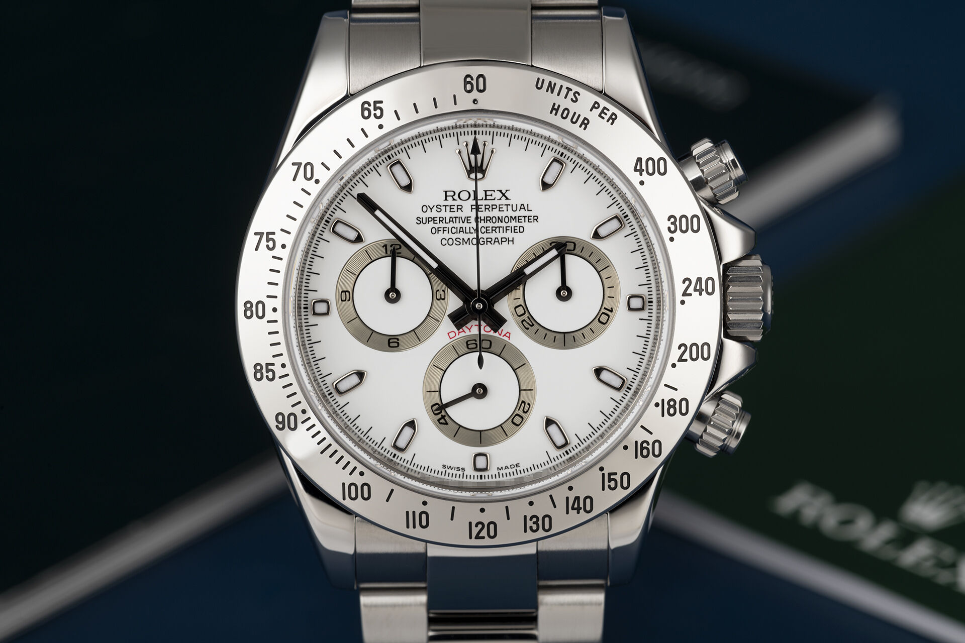 ref 116520 | Box & Certificate | Rolex Cosmograph Daytona