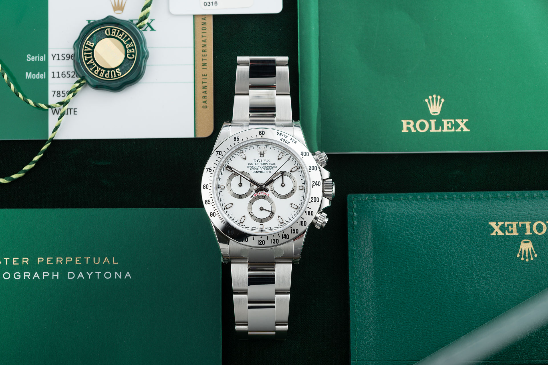 ref 116520 | Brand New 'NOS' 'Last Model' | Rolex Cosmograph Daytona