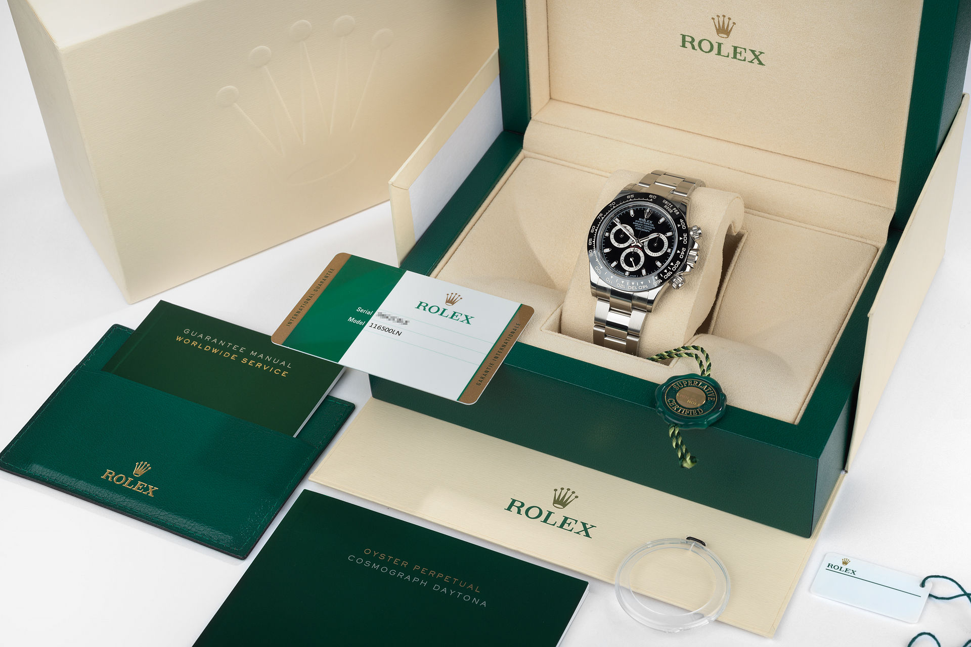 ref 116500LN | Brand New 5 Year Warranty | Rolex Cosmograph Daytona